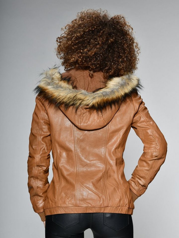 MUSTANG Lederjacke Lelu