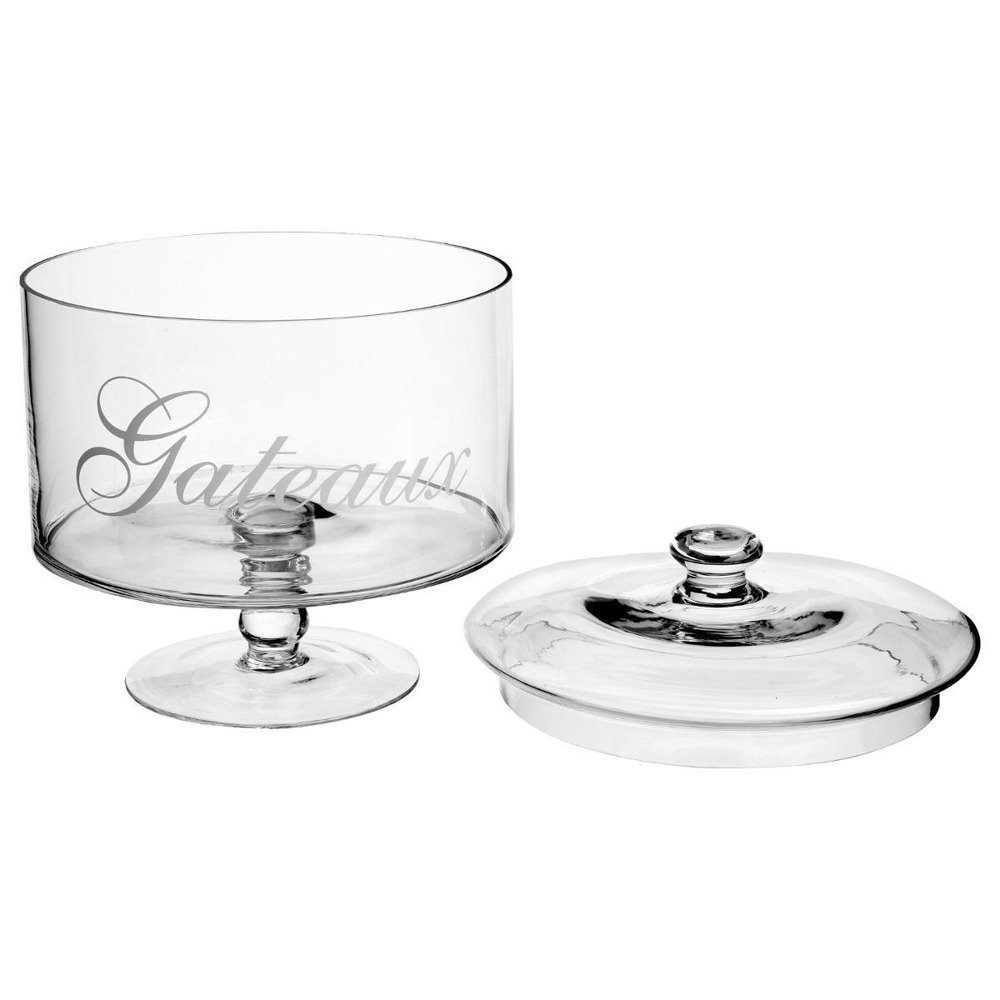 Secret de Gourmet Vorratsglas Glasbecher für Kuchen, süße Lagerung, Glasbehälter für KekseØ 19 cm, Glas, (einzeln, 0-tlg., einzeln)
