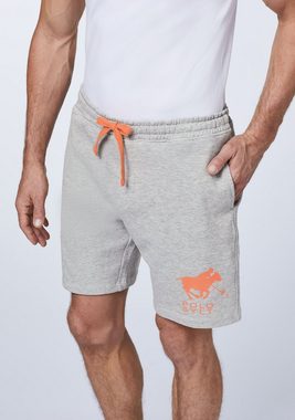 Polo Sylt Sweatshorts im Label-Stil