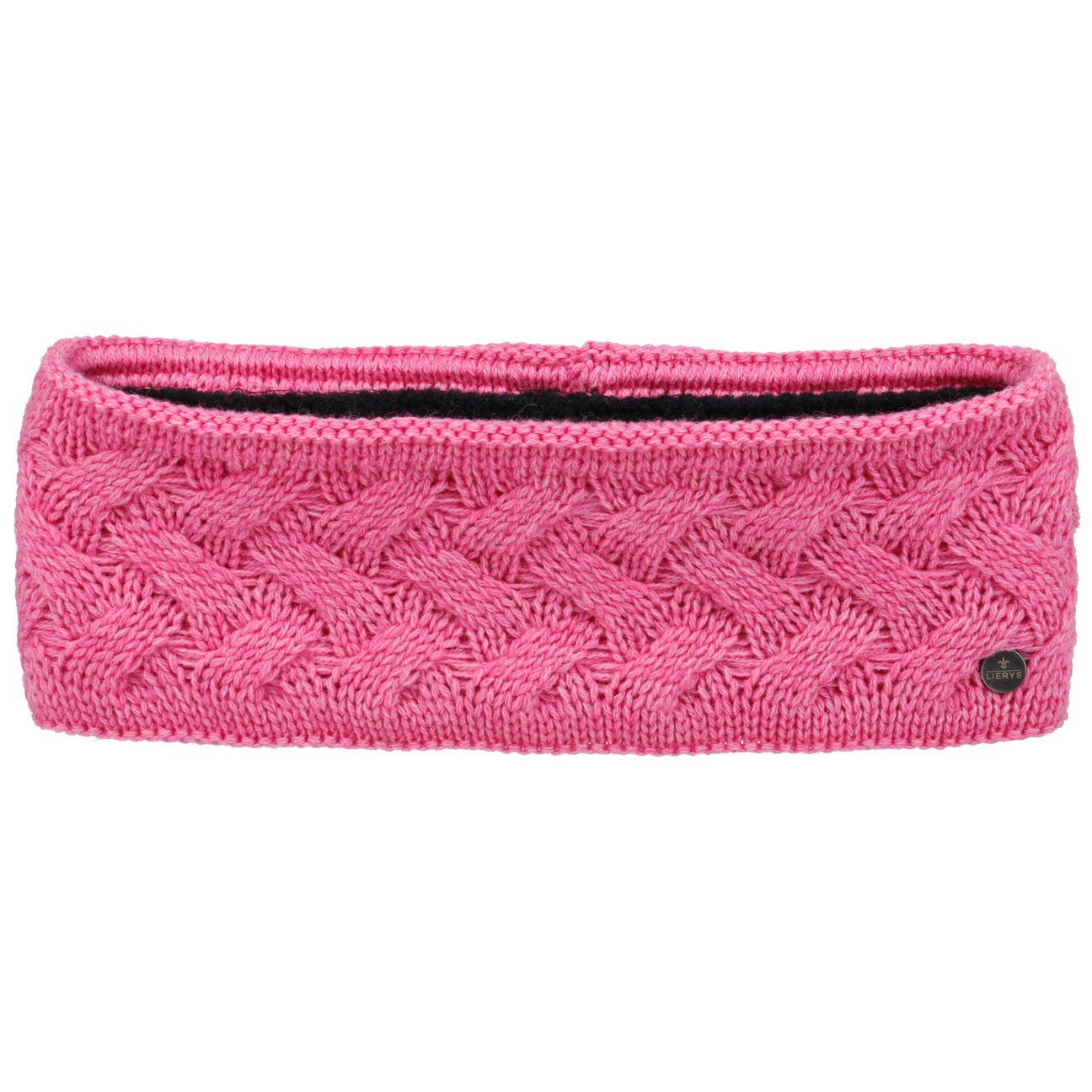 Lierys Stirnband (1-St) Stirnband mit Futter, Made in Germany pink