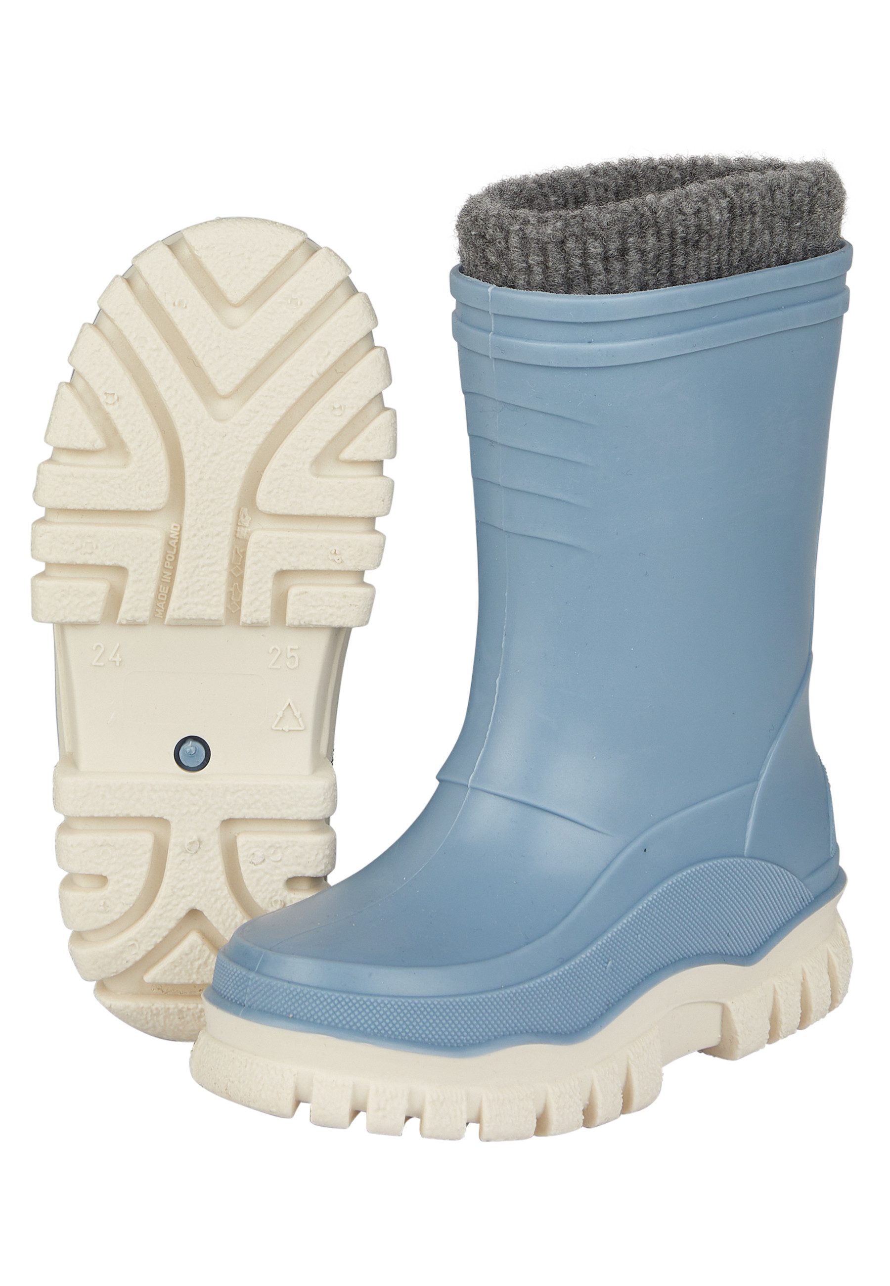 Sterntaler® Gummistiefel mit Innenschuh uni Gummistiefel (1-tlg)