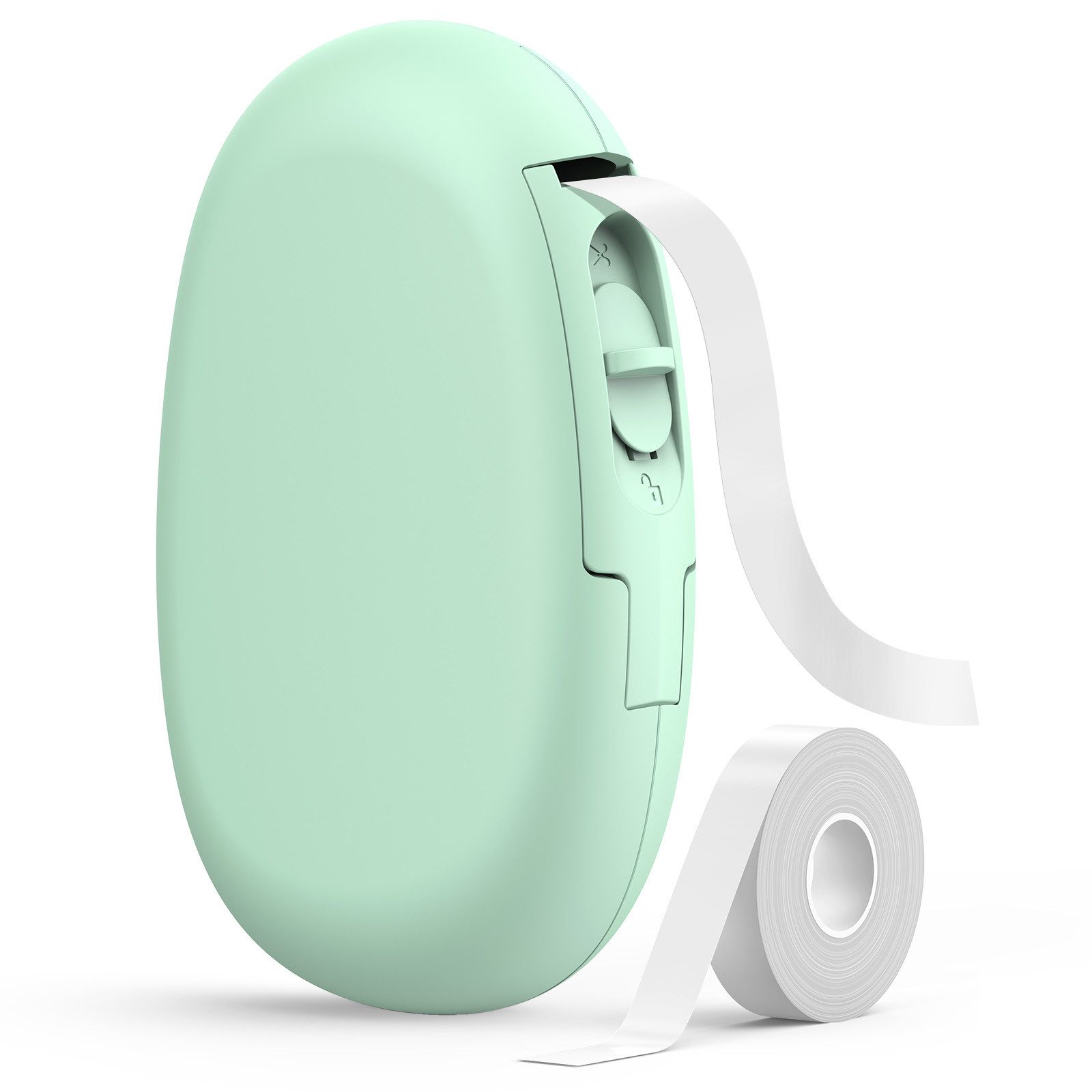 SUPVAN Mini Bluetooth E10 Selbstklebendes Etikettiergerät Etikettendrucker, (Bluetooth, Mini Label Printer mit iOS Android, für Zuhause und Büro)