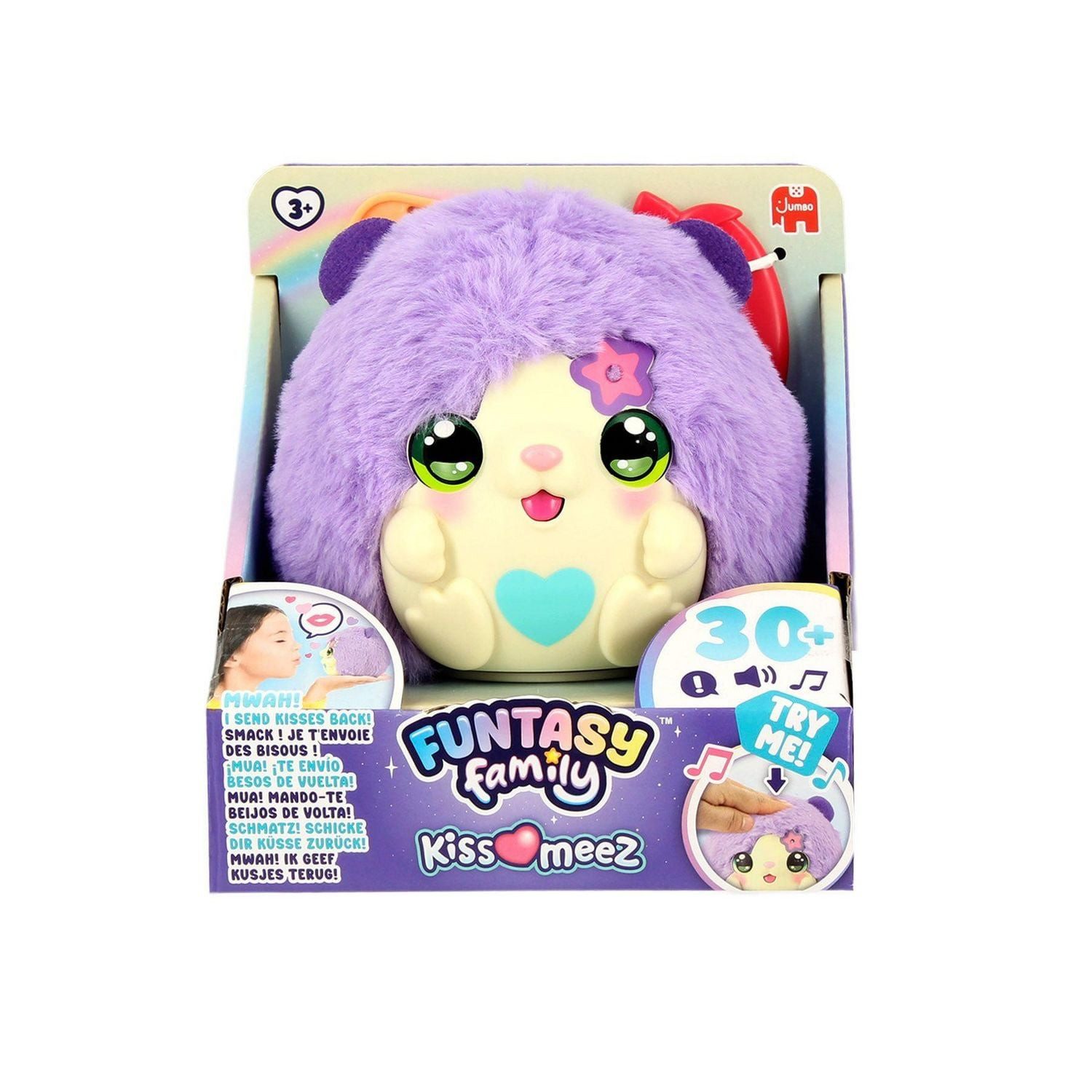 Kuscheltier Funtasy Family - Kiss-meez Hamster