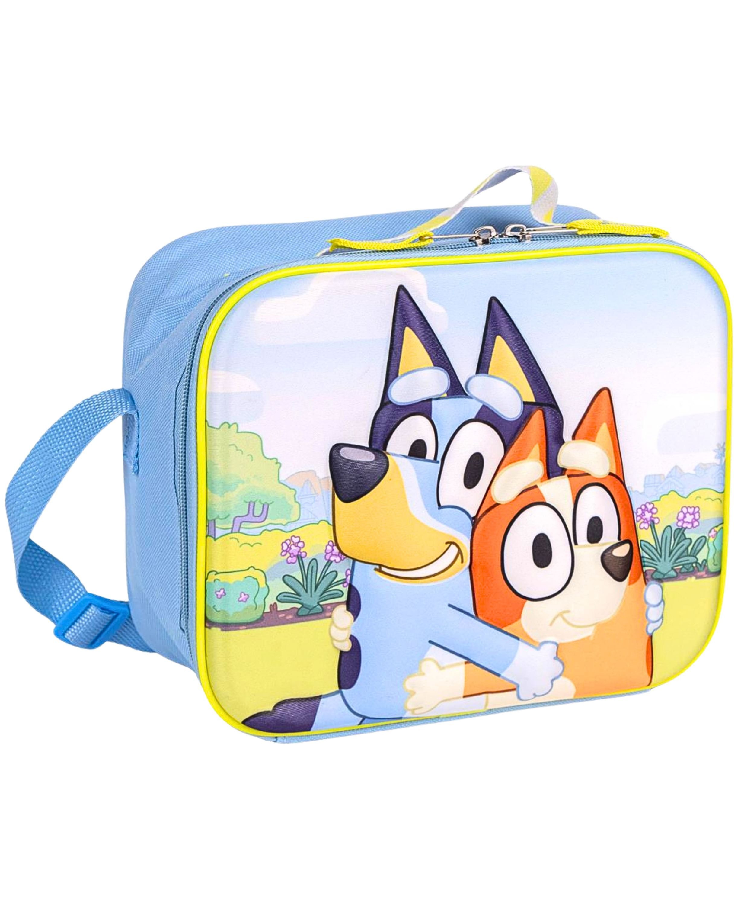Bluey Thermobehälter Bluey & Bingo, 67 % Polyester, 33 % Vinyl, (1-tlg), 3D Lunch-Tasche - Kinder isolierte Kühltasche