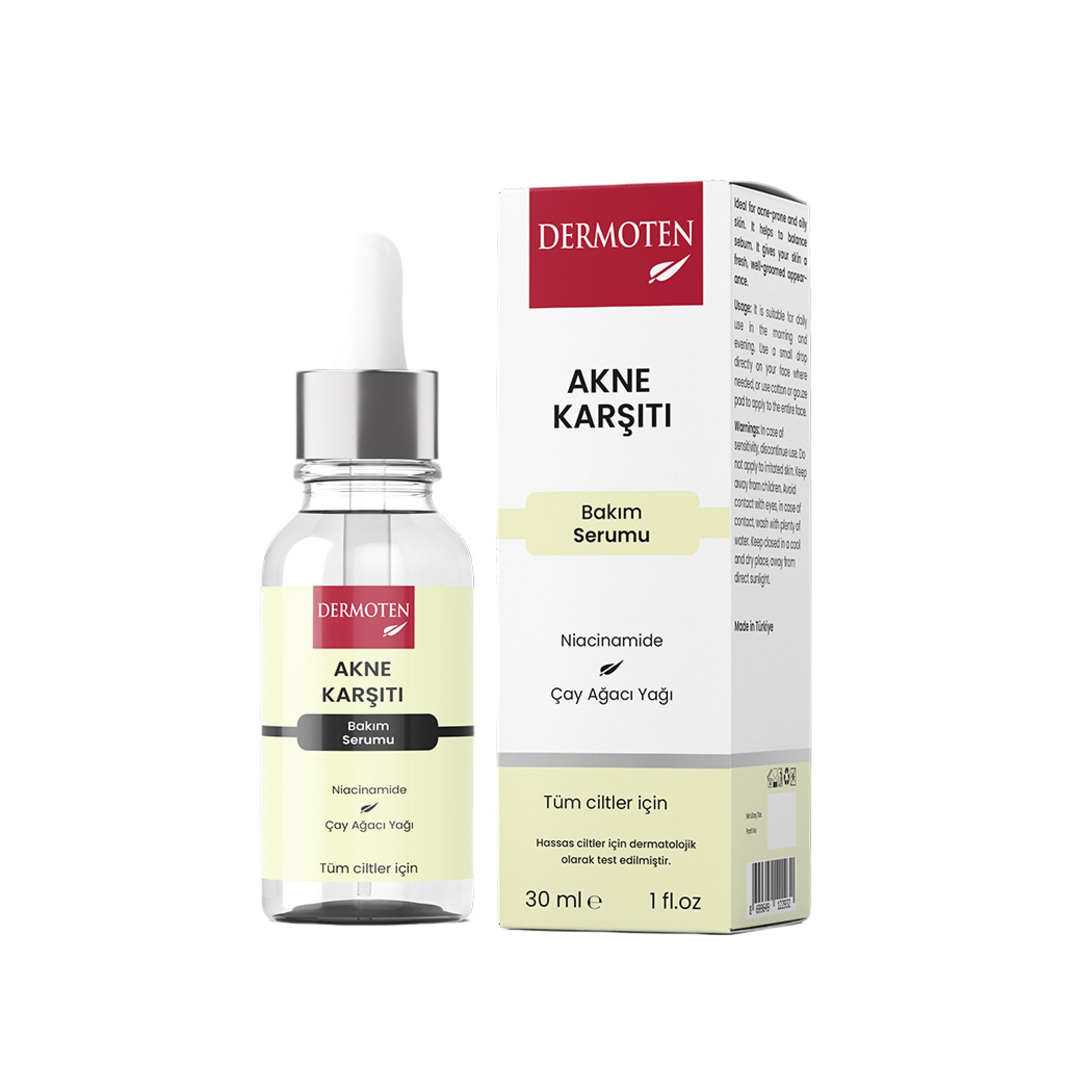 Dermoten Hautpflege-Set DERMOTEN Brightening Serum Skin care 30ml, Dark Spot Corrector