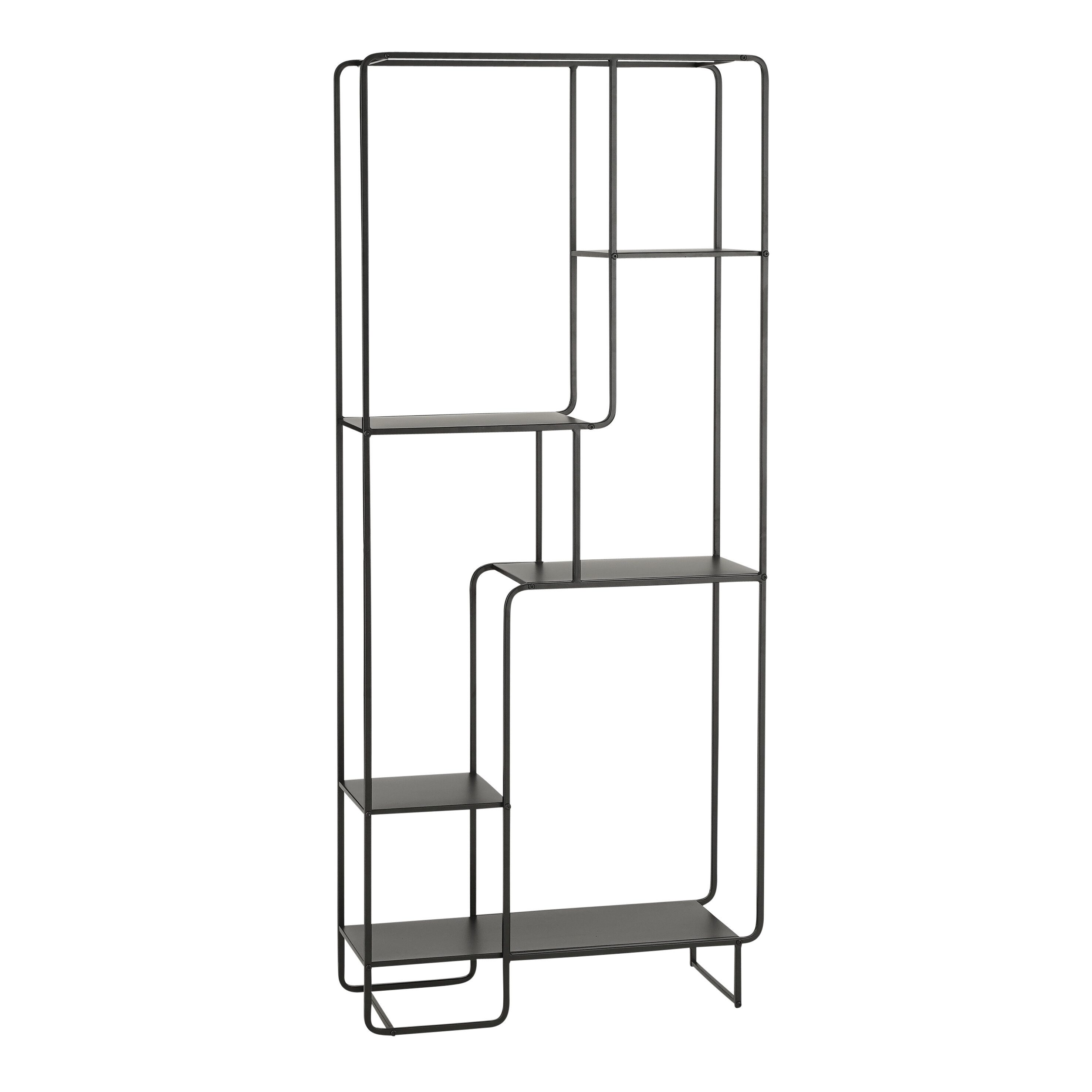 Mica Decorations Hängeschrank Mica Decorations Jules Regal schwarz - l76xb30xh178cm