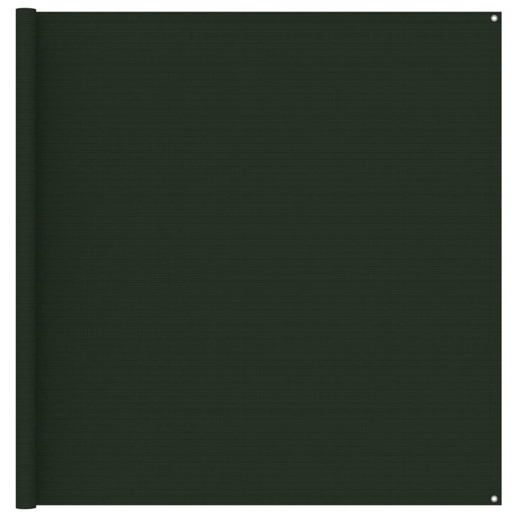 vidaXL Teppich 200 x 400 cm Zeltteppich 200x400 cm Dunkelgrün Wohnwagen Teppich Vorze, Höhe: 400 mm