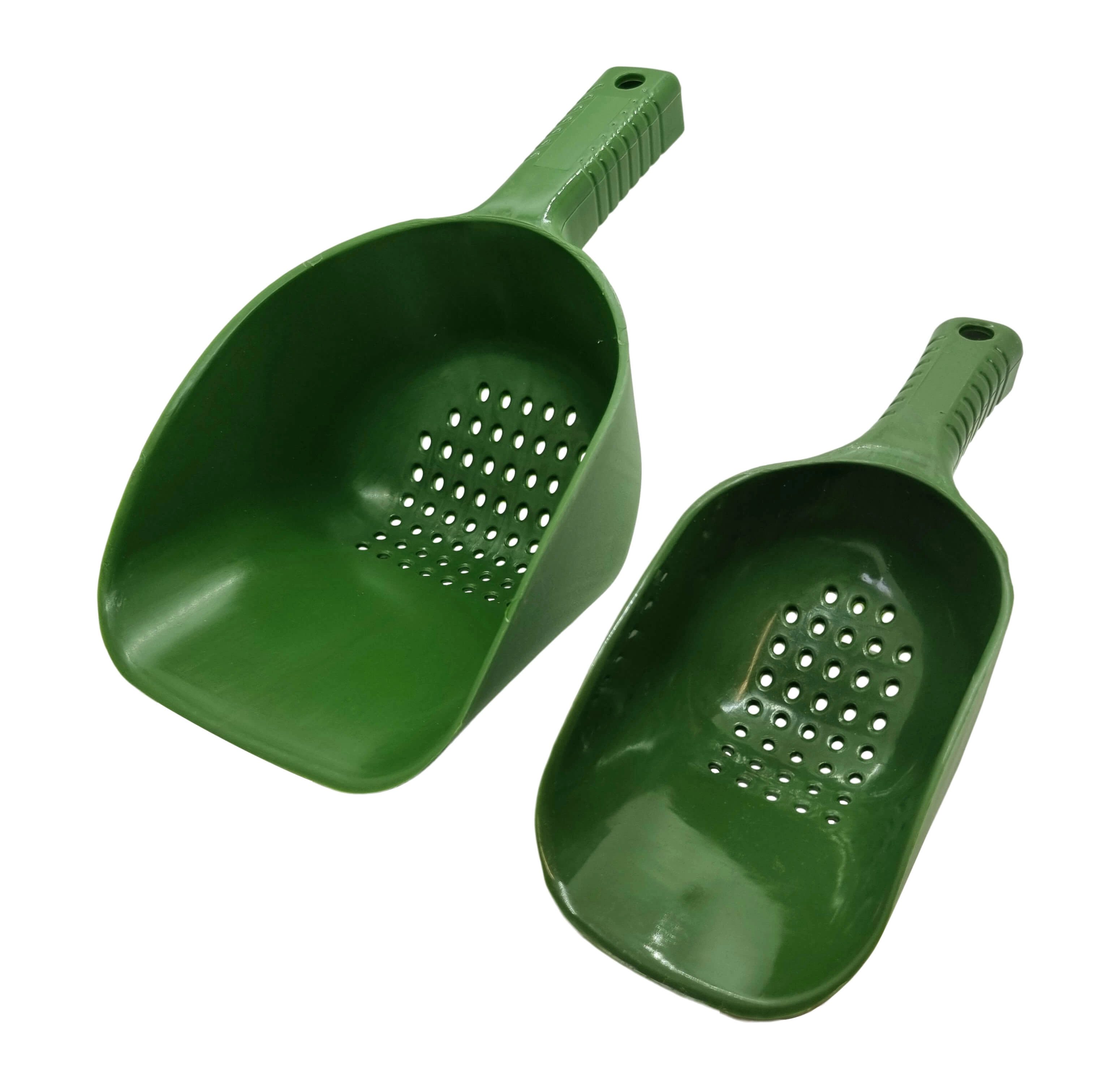 Zite Futterschaufel 2er Set – robuste Baiting Spoons mit perforierter Boden Karpfenangeln, perforierter Boden