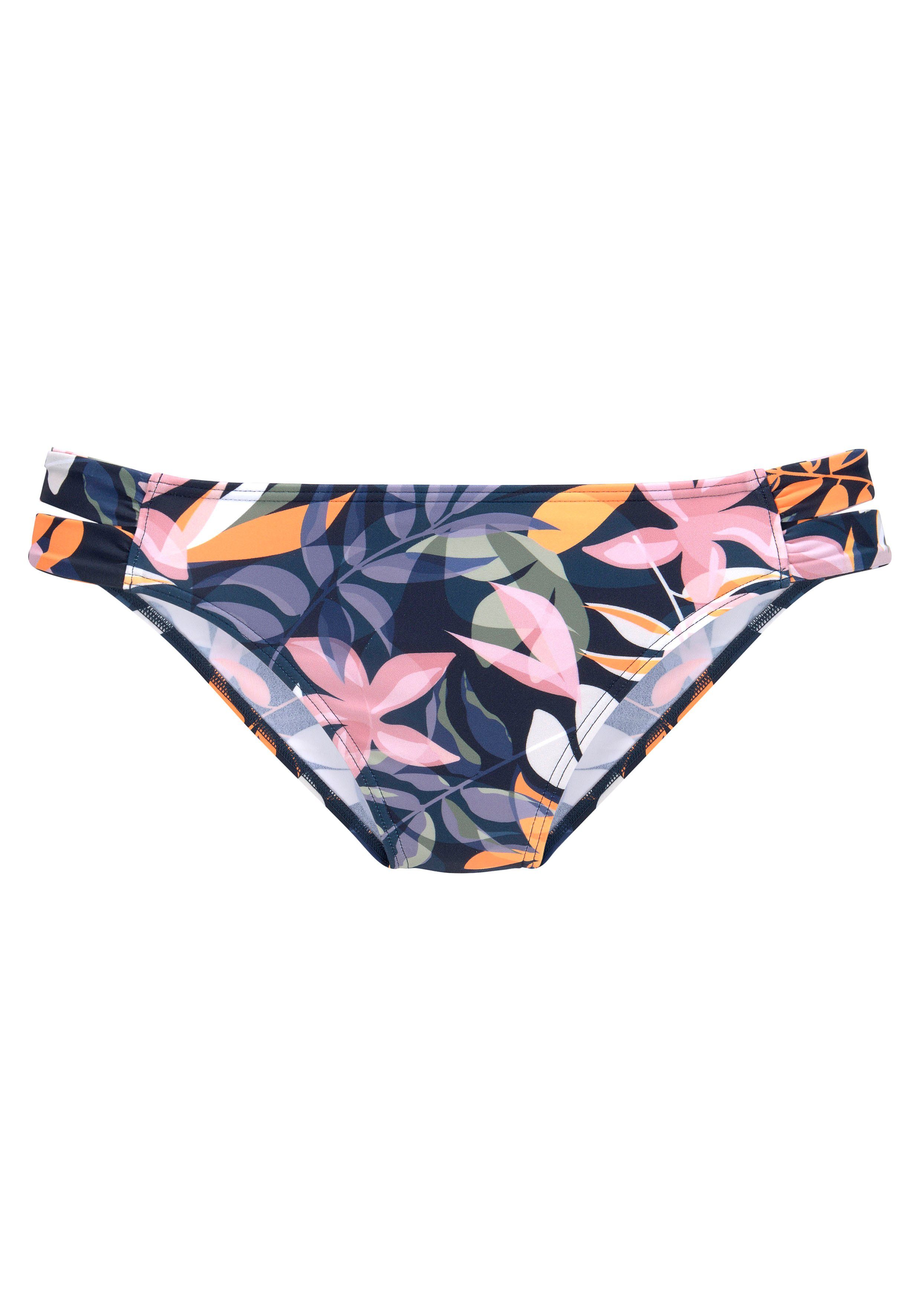 LASCANA ACTIVE Bikini-Hose Wave mit seitlichen Bändern günstig online kaufen