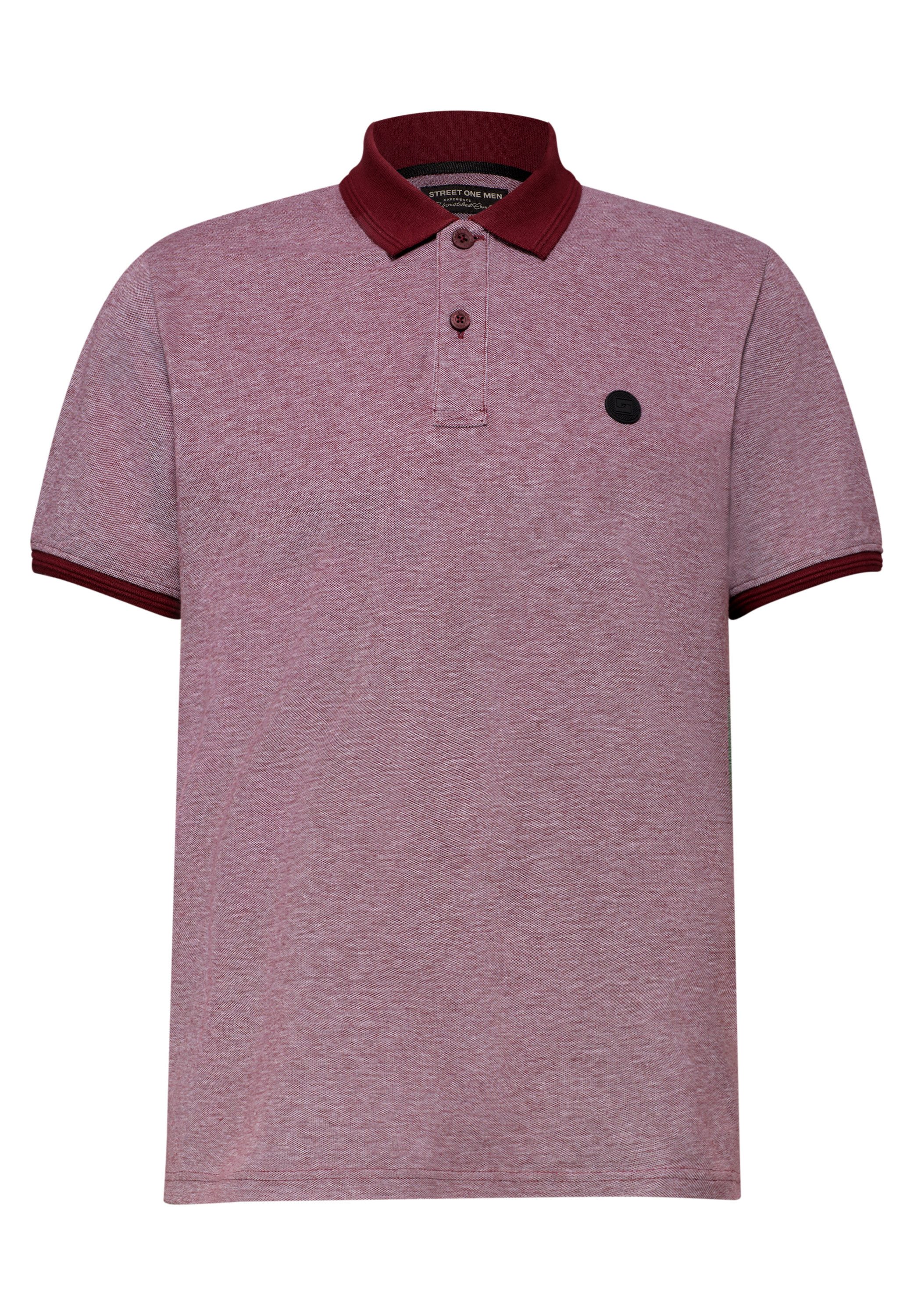 STREET ONE MEN Poloshirt mit Farbakzenten – Bild 4 von 5