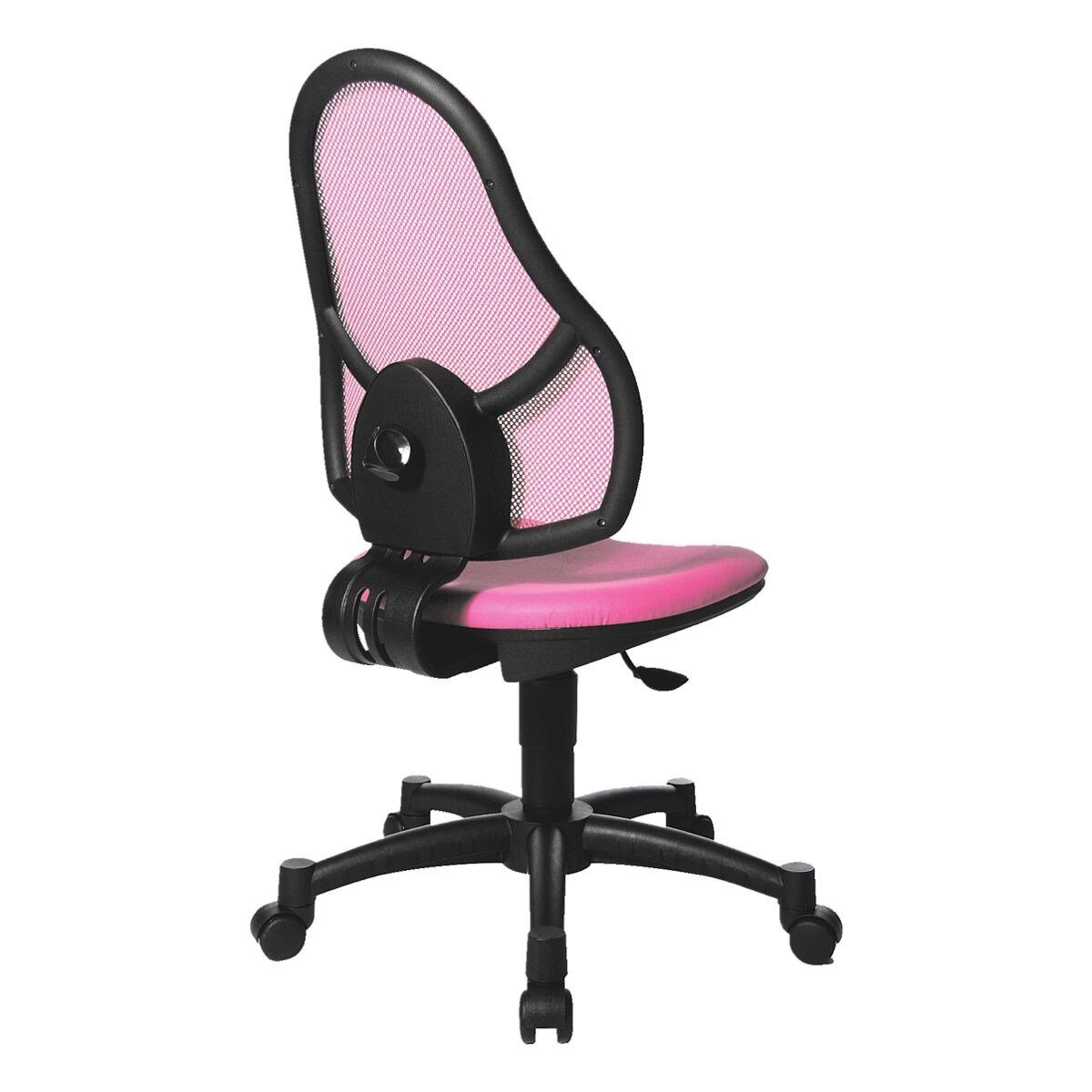 Armlehnen) Art pink mit TOPSTAR Schreibtischstuhl Muldensitz (ohne Spezial-Kinder-Toplift, Junior, und Open