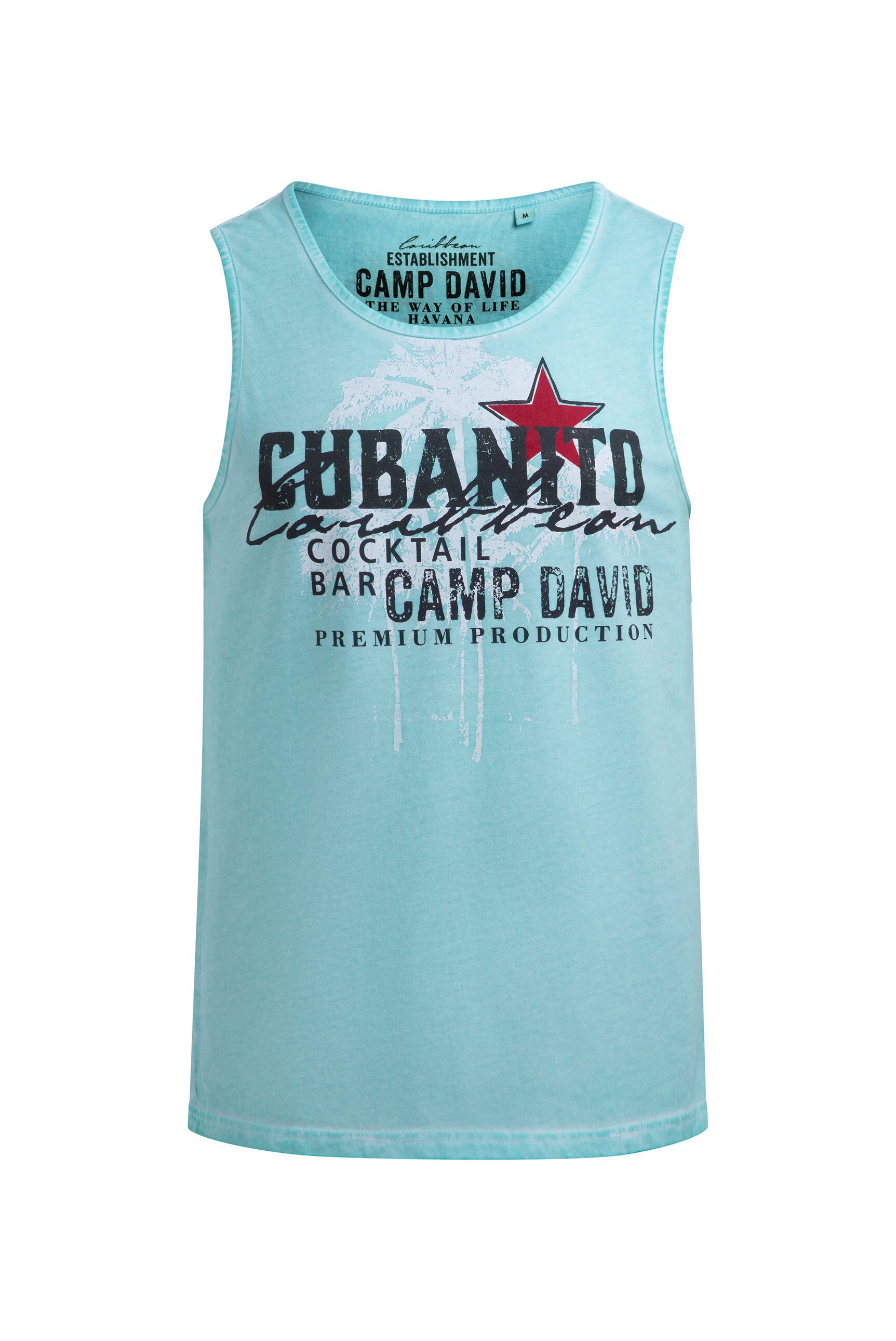 CAMP DAVID Tanktop aus Baumwolle