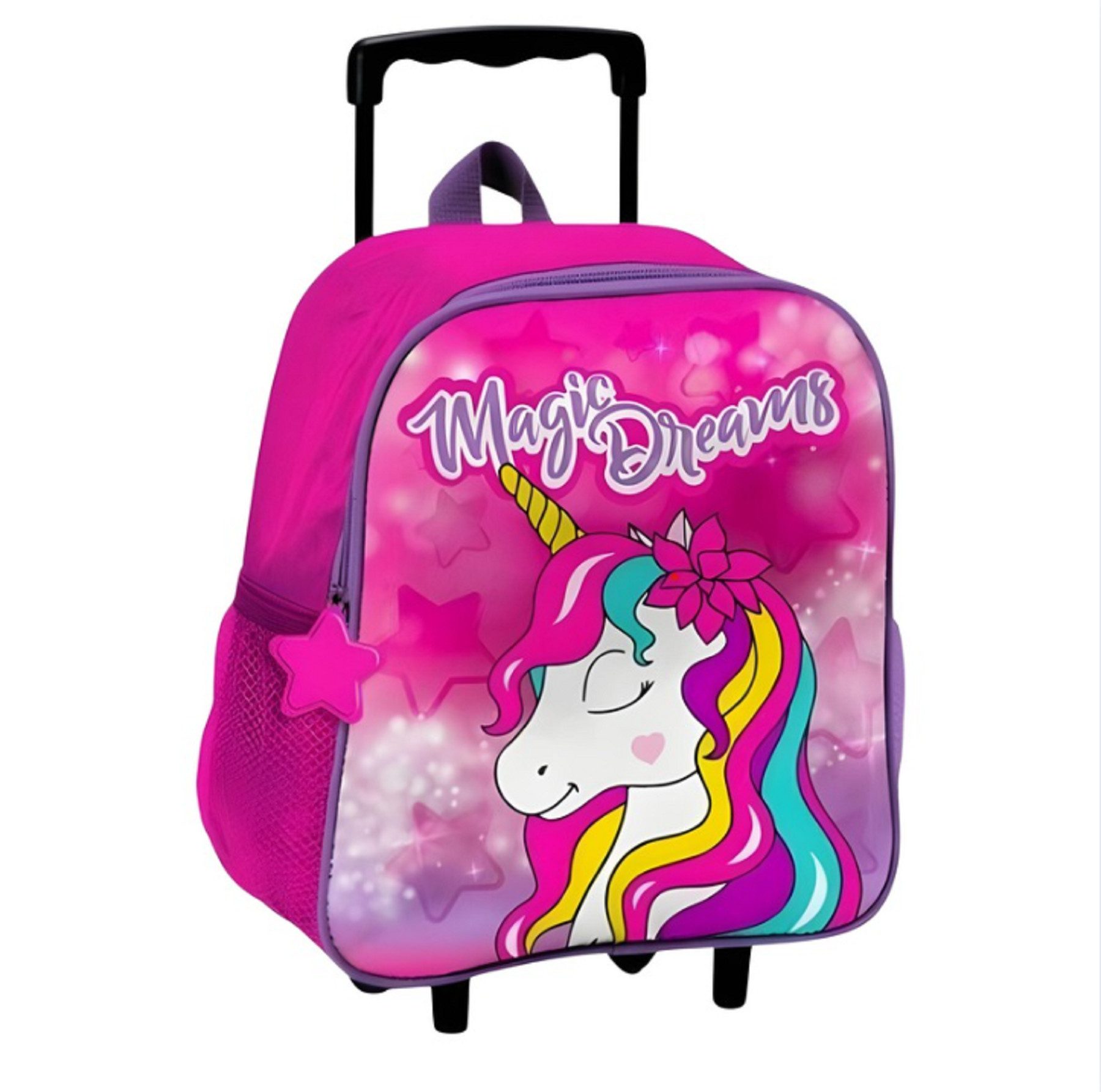unicorn Trolley Trolley-Rucksack Schultasche und Reisetasche in einem
