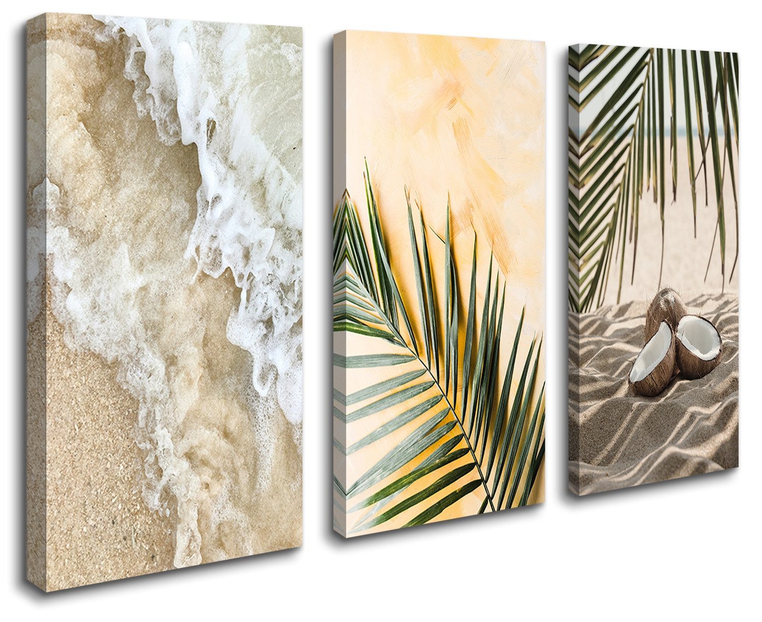 Visario Leinwandbild 3-teiliges Wandbild von Visario, günstig online kaufen