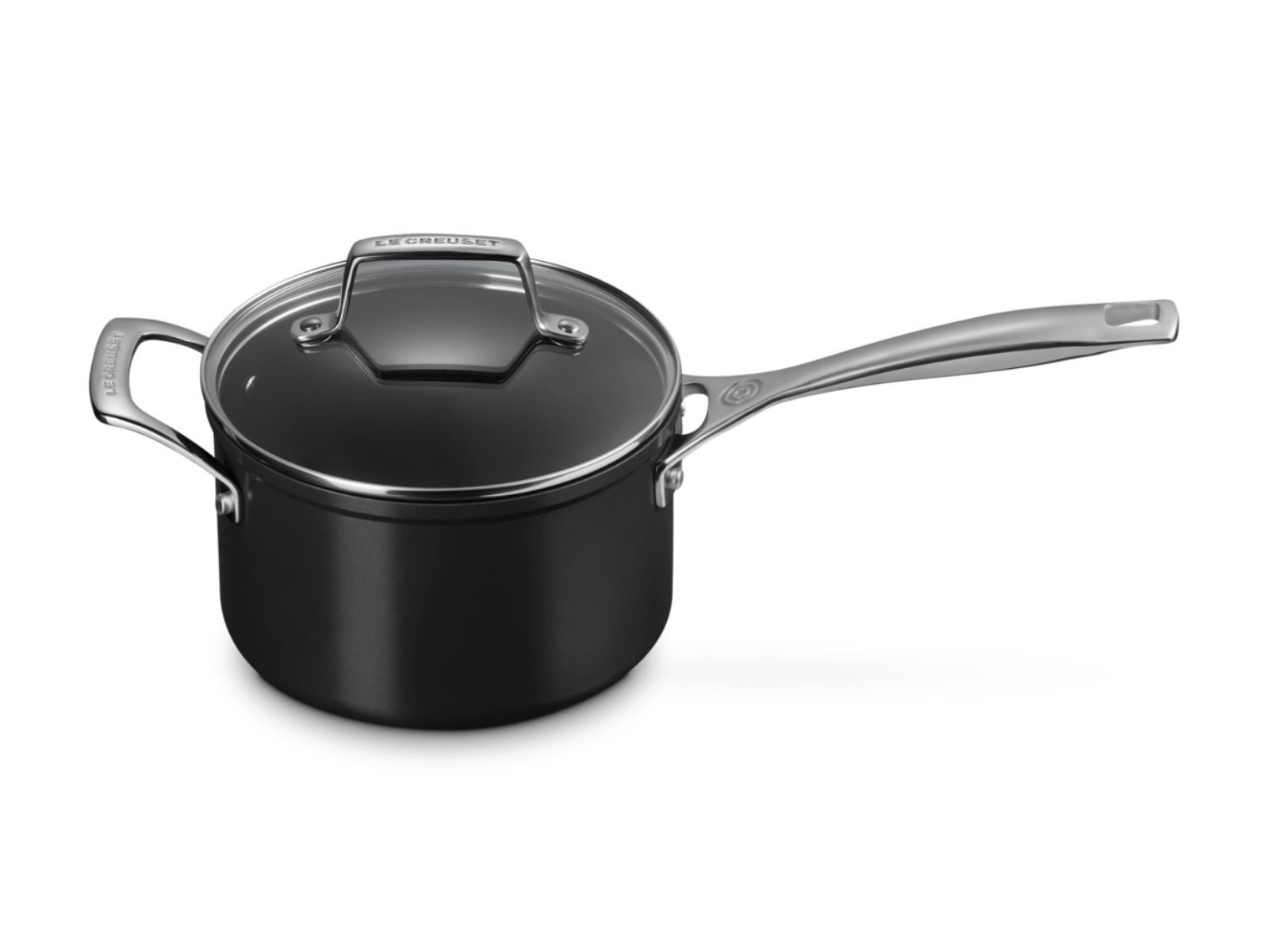 LE CREUSET Topf-Set Essential Kochgeschirrset Keramik-Antihaft 6tlg, Aluminium