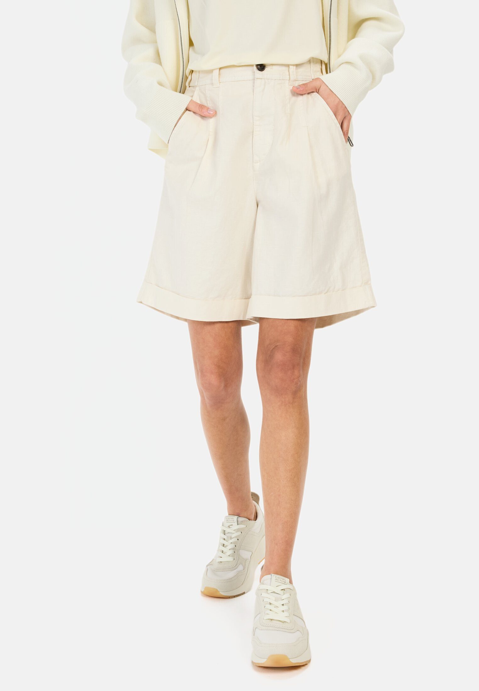 camel active Shorts aus Leinenmix günstig online kaufen