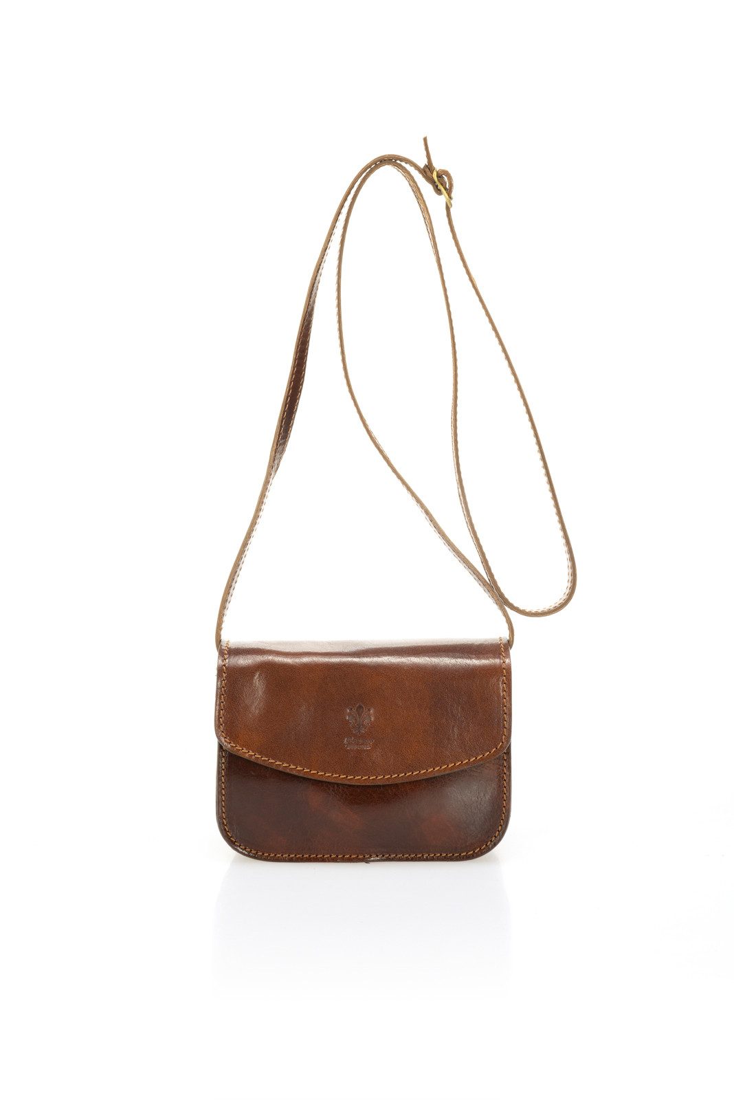 GALINI Handtasche Mia Damentasche Echtleder, Umhängetasche, Schultertasche