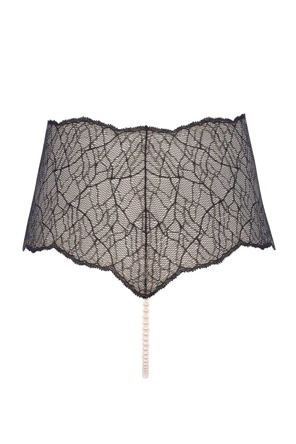 Bracli Stringpanty-Ouvert Sydney Perlen PANTY schwarz