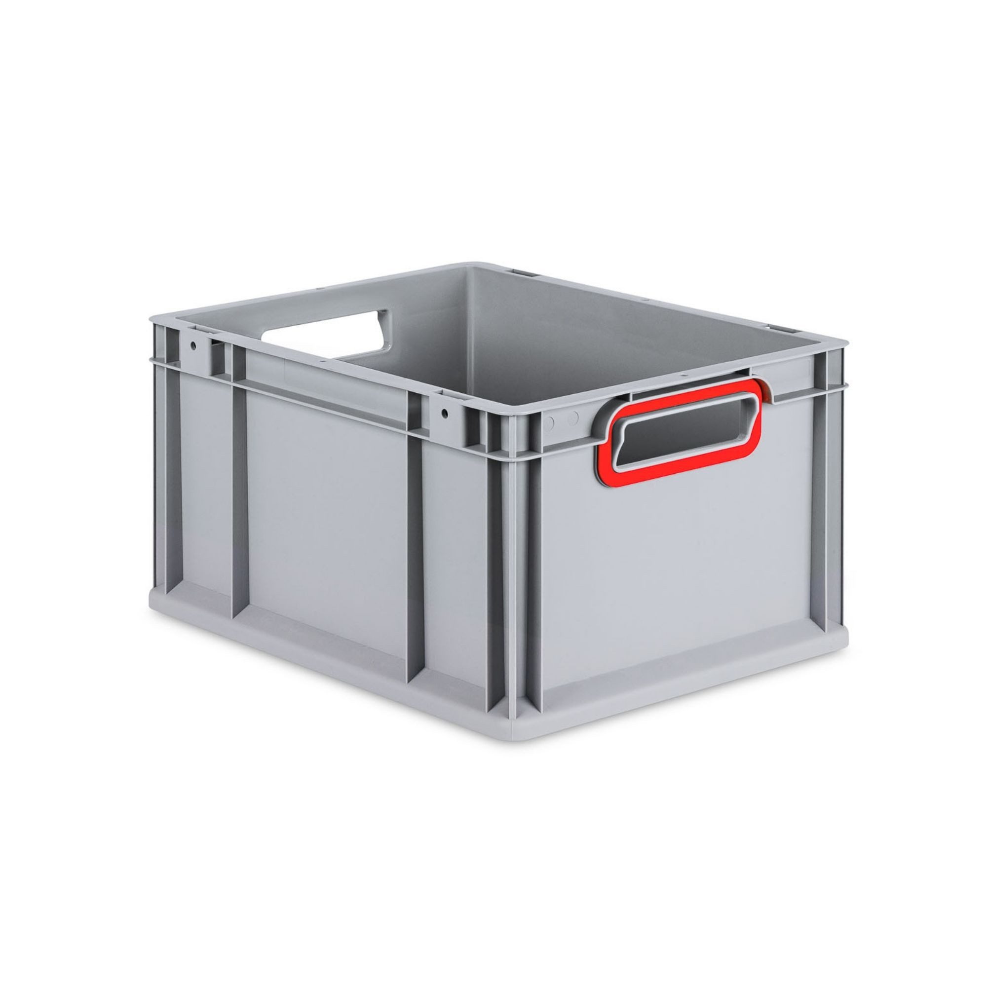 Stapelbox Eurobox NextGen Color, HxBxT 22x30x40cm, 20 Liter, Griffe rot offen