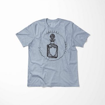 Sinus Art T-Shirt Vintage Herren T-Shirt Parfümflasche