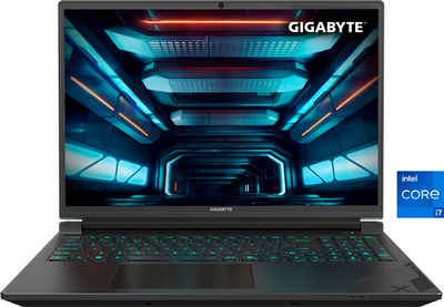 Gigabyte GIGABYTE G6X 9KG-43DE854SH (P) Gaming-Notebook (40,64 cm/16 Zoll, Intel Core i7 13650HX, GeForce RTX 4060, 1000 GB SSD)