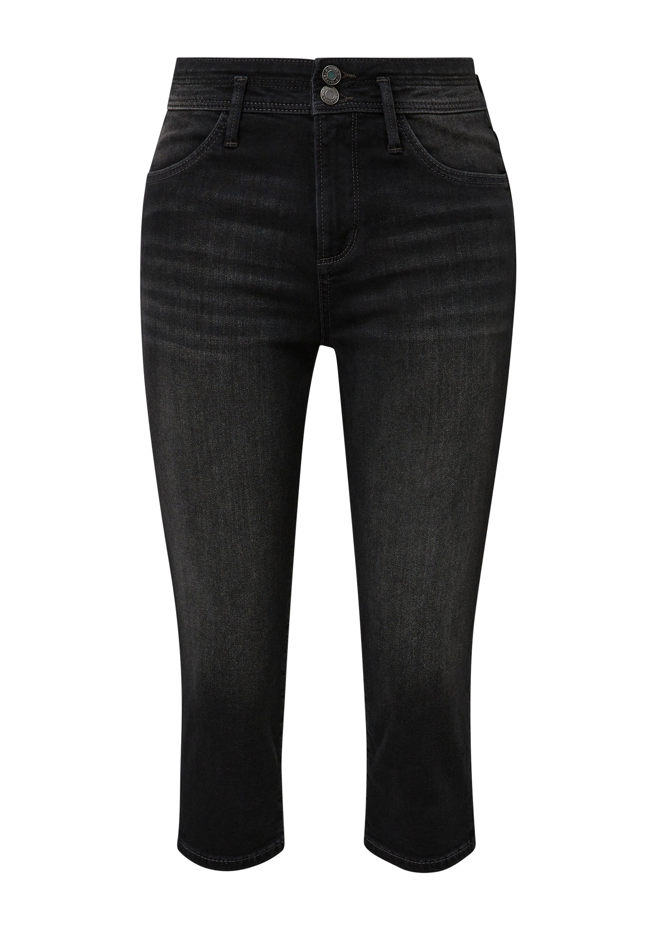 s.Oliver Jeansshorts Jeans-Hose BETSY Capri-Jeans Betsy / Slim Fit / Mid Rise / Slim Leg