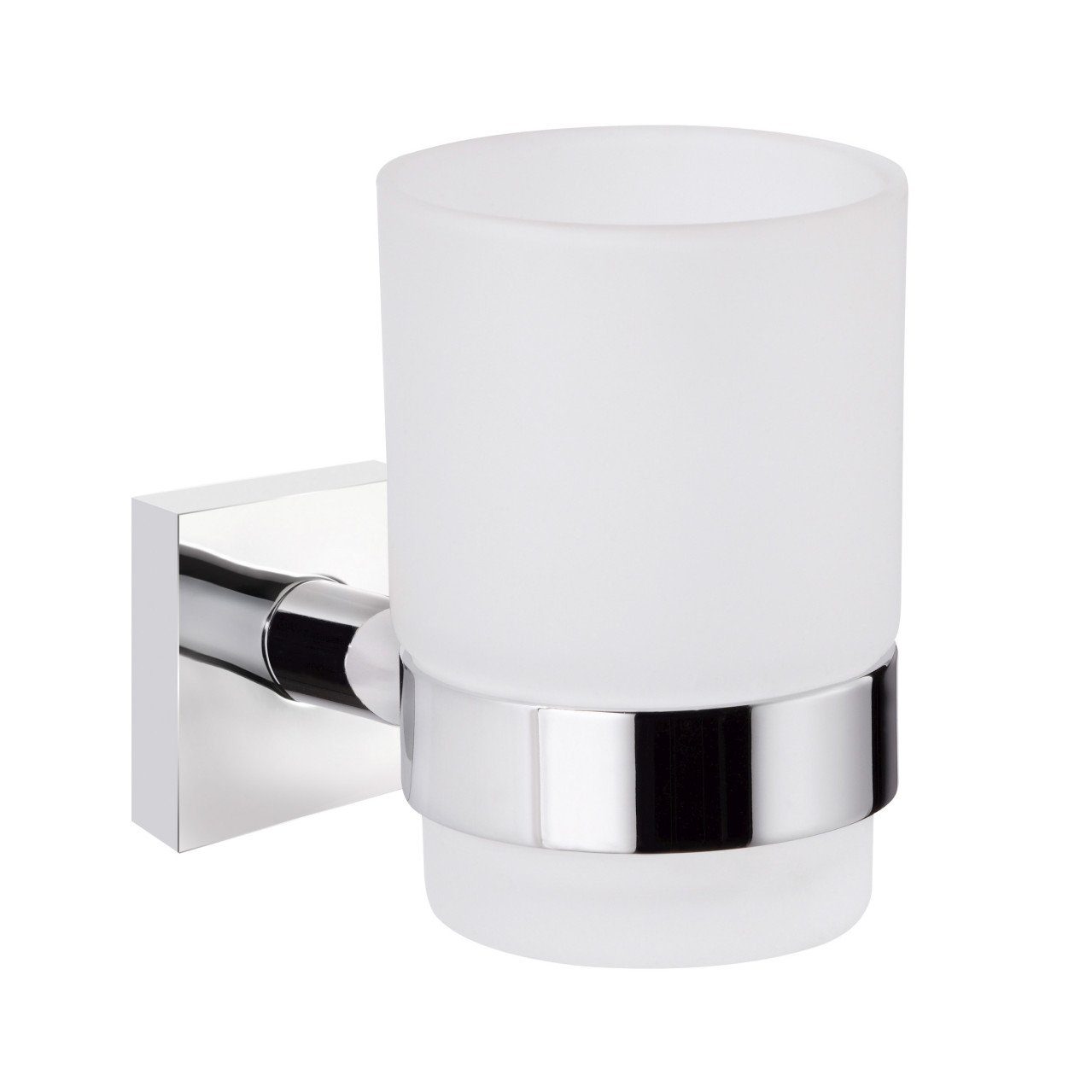 Primaster Zahnputzbecher Primaster Zahnputzbecher Classic Cube Edelstahl