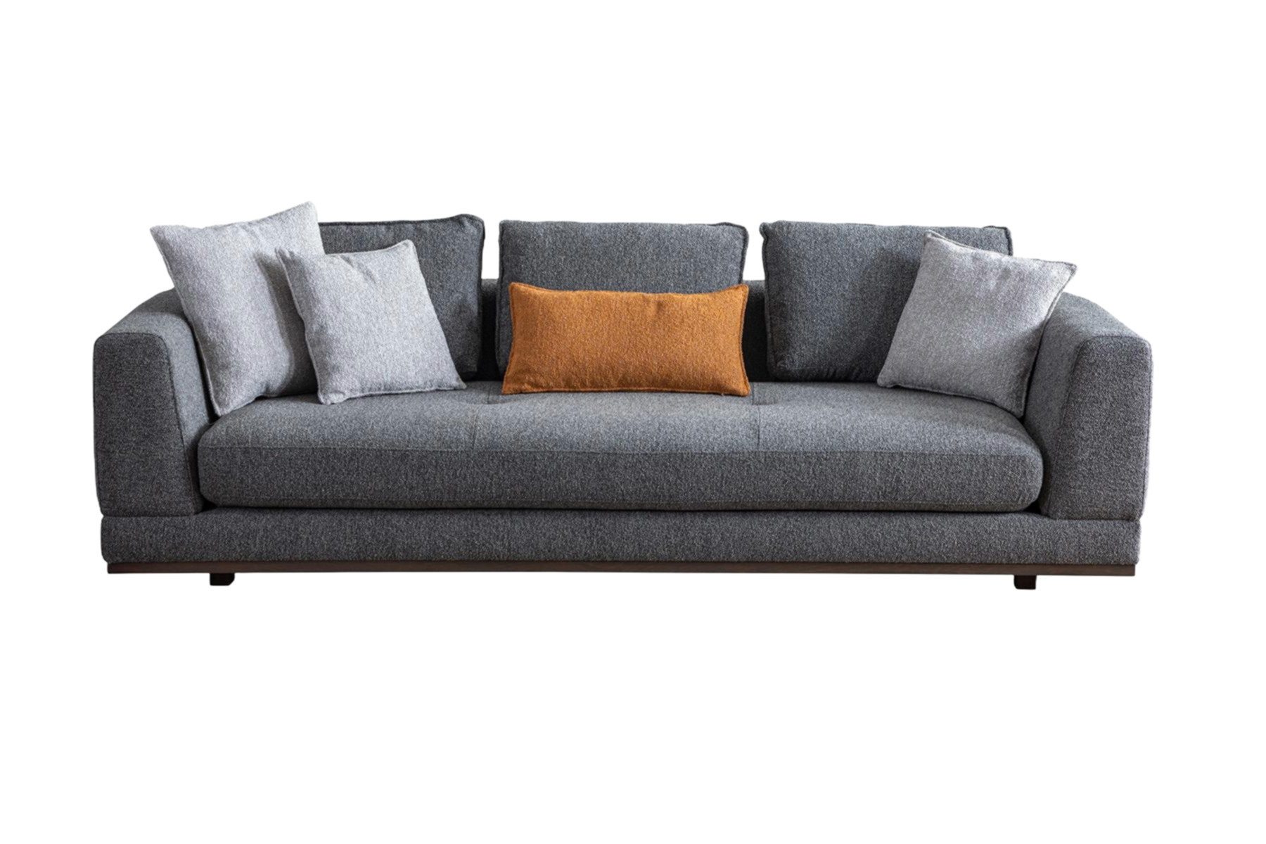 3-Sitzer Modernes 3-Sitzer Sofa in Weiß, 243 cm, Luxus für das Wohnzimmer