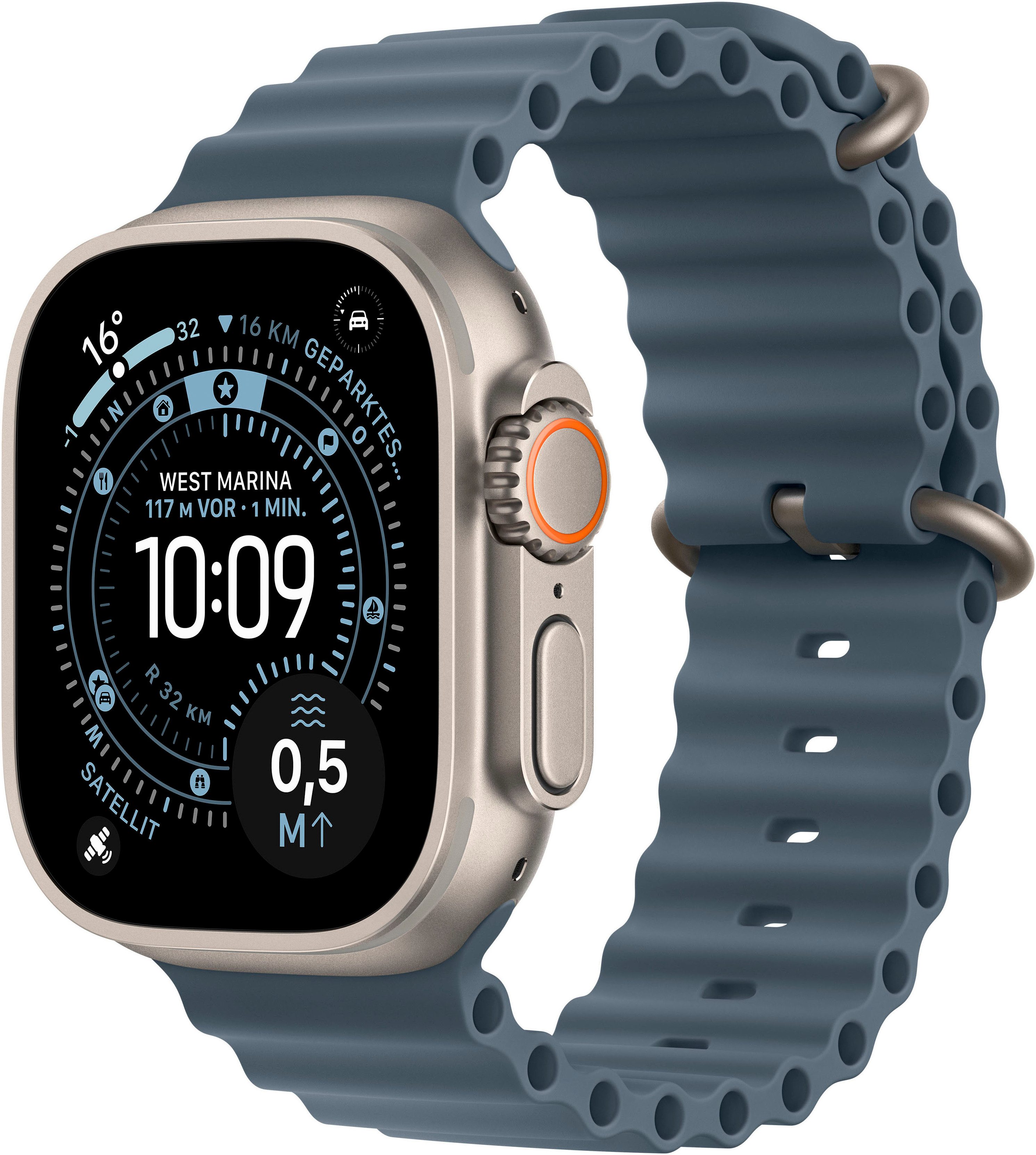 Apple Watch Ultra 3 GPS + Cellular 49mm Smartwatch (Watch OS), 1-tlg.