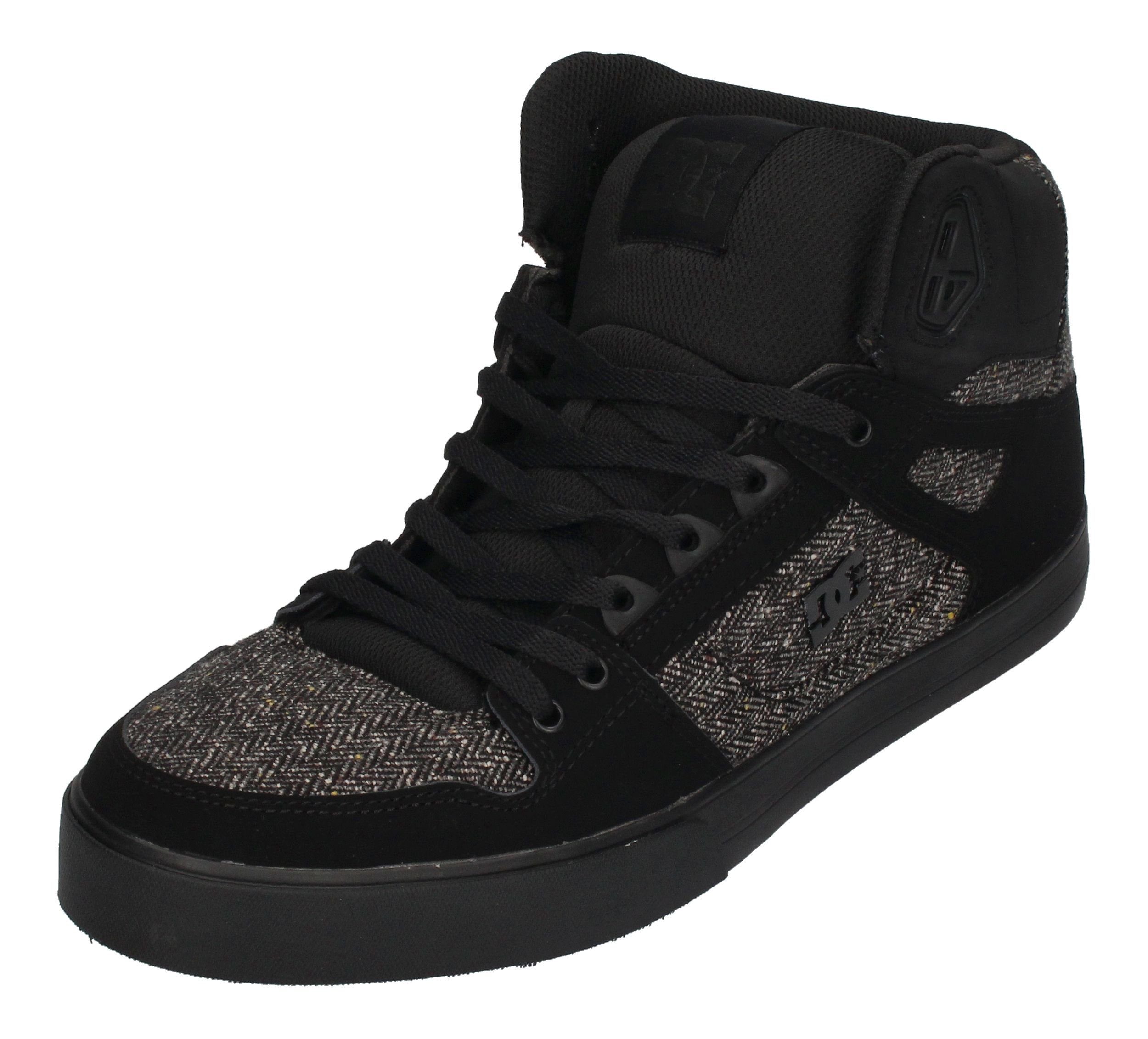 DC Shoes Pure HT WC ADYS400043 Skateschuh black battleship Black/Black/Battlesh