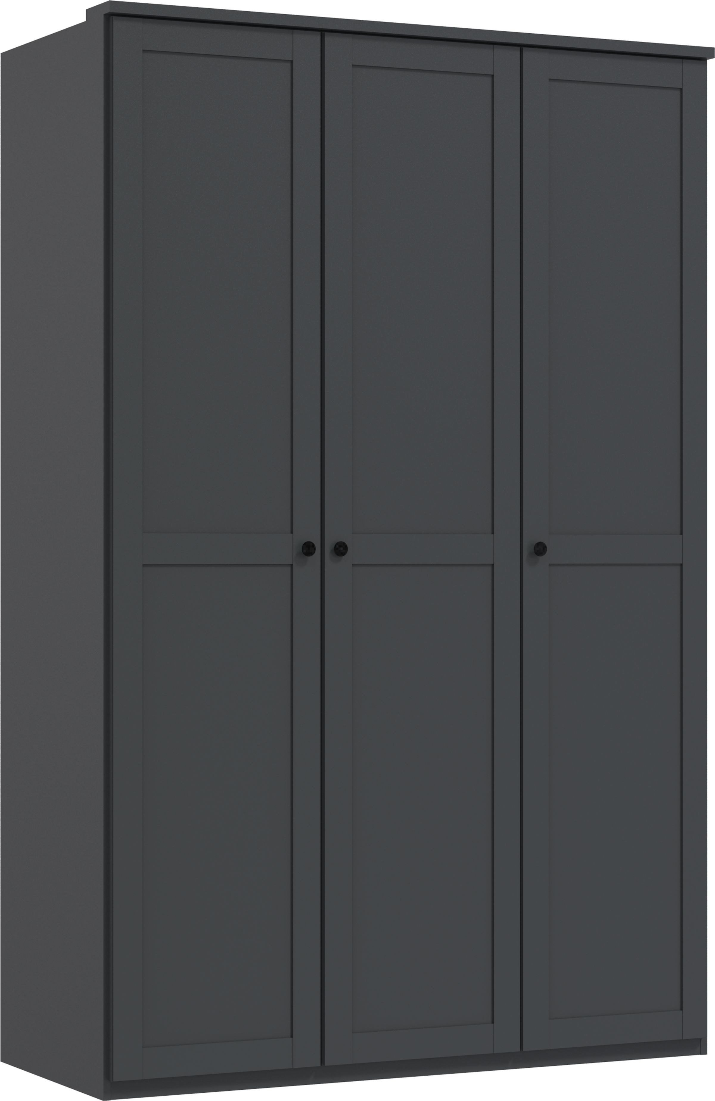 möbel-direkt.de Kleiderschrank Chalet in Grafit (komplett, 1-St., Schwebetürenschrank, Drehtürenschrank) Made in Germany