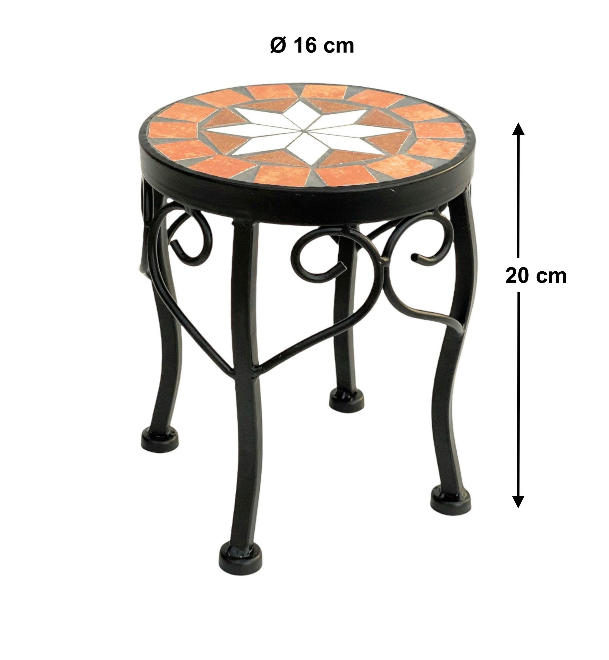 DanDiBo Blumenhocker Mosaik Rund Blumenständer 12014 günstig online kaufen