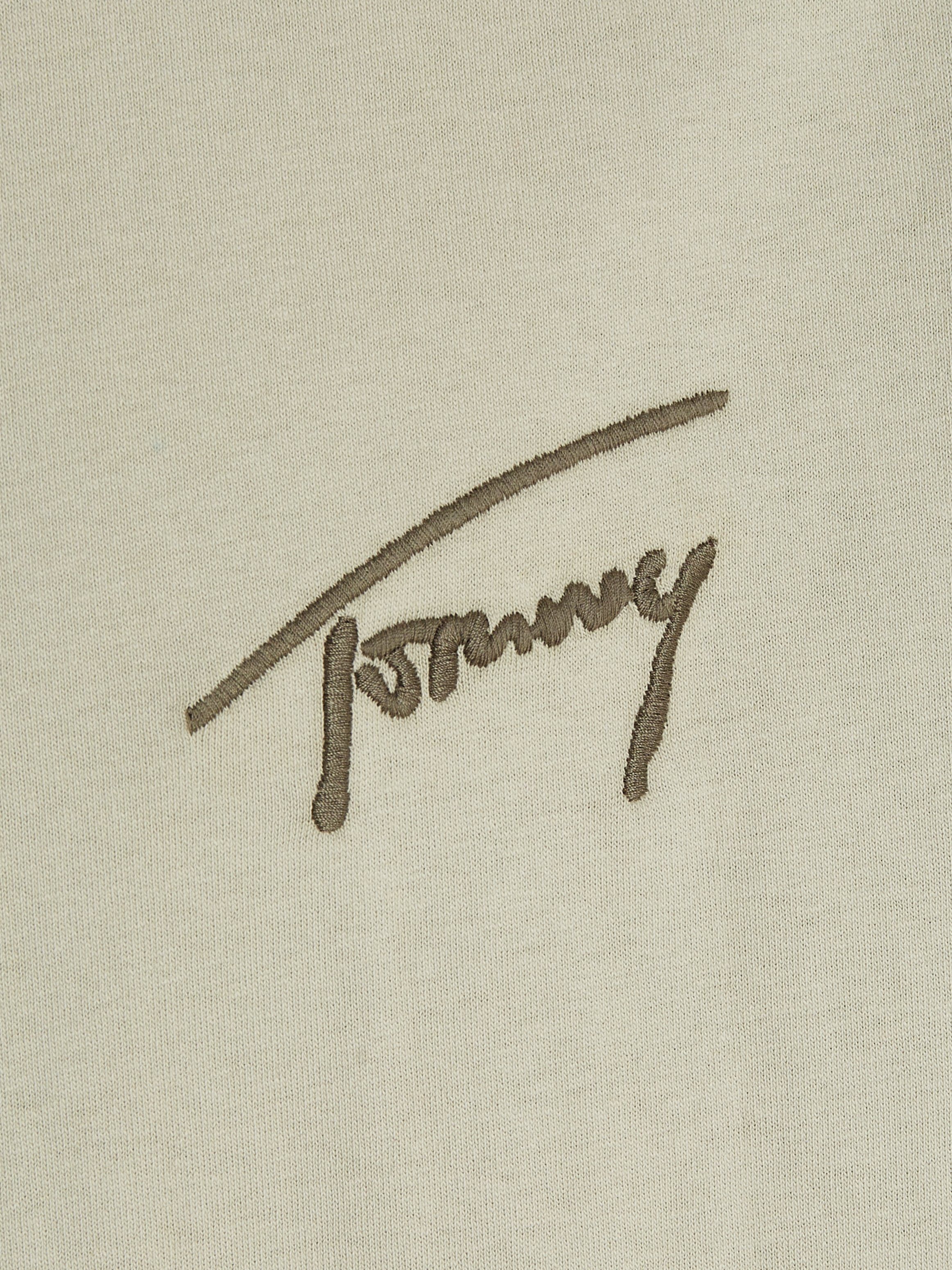 EXT Jeans REG TJM T-Shirt Willow mit TEE Faded SIGNATURE Logostickerei Tommy