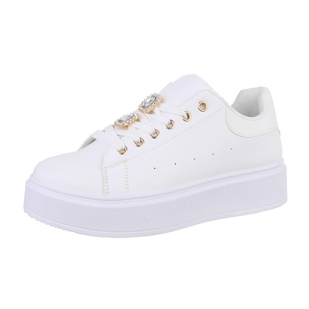 Ital-Design Damen Low-Top Freizeit Sneaker (86706301) Keilabsatz/Wedge Snea günstig online kaufen