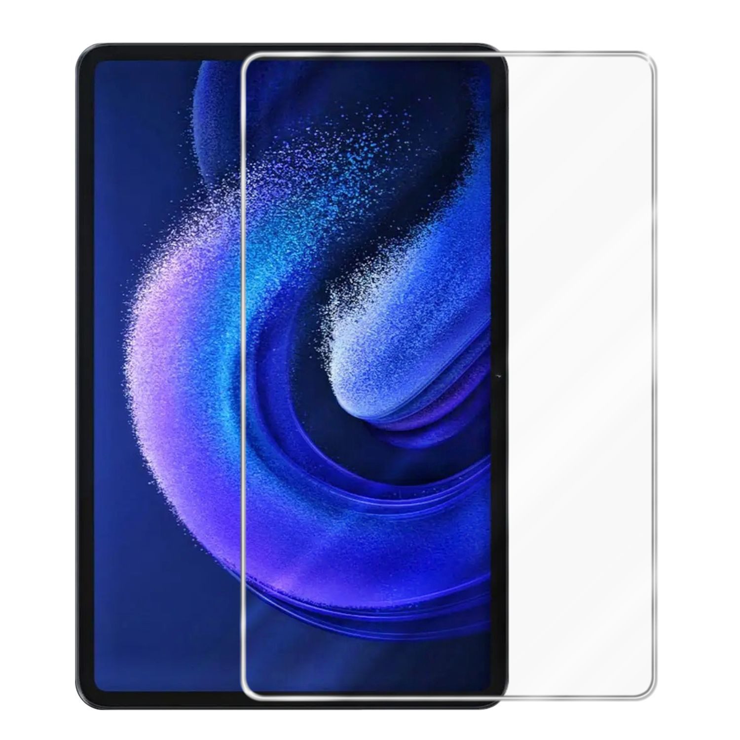 Cadorabo Schutzfolie für Xiaomi Pad 6 Pro Schutzfolie, (1-St), Schutzfolie Panzer Folie (Tempered) Display Schutzglas 3D Touch