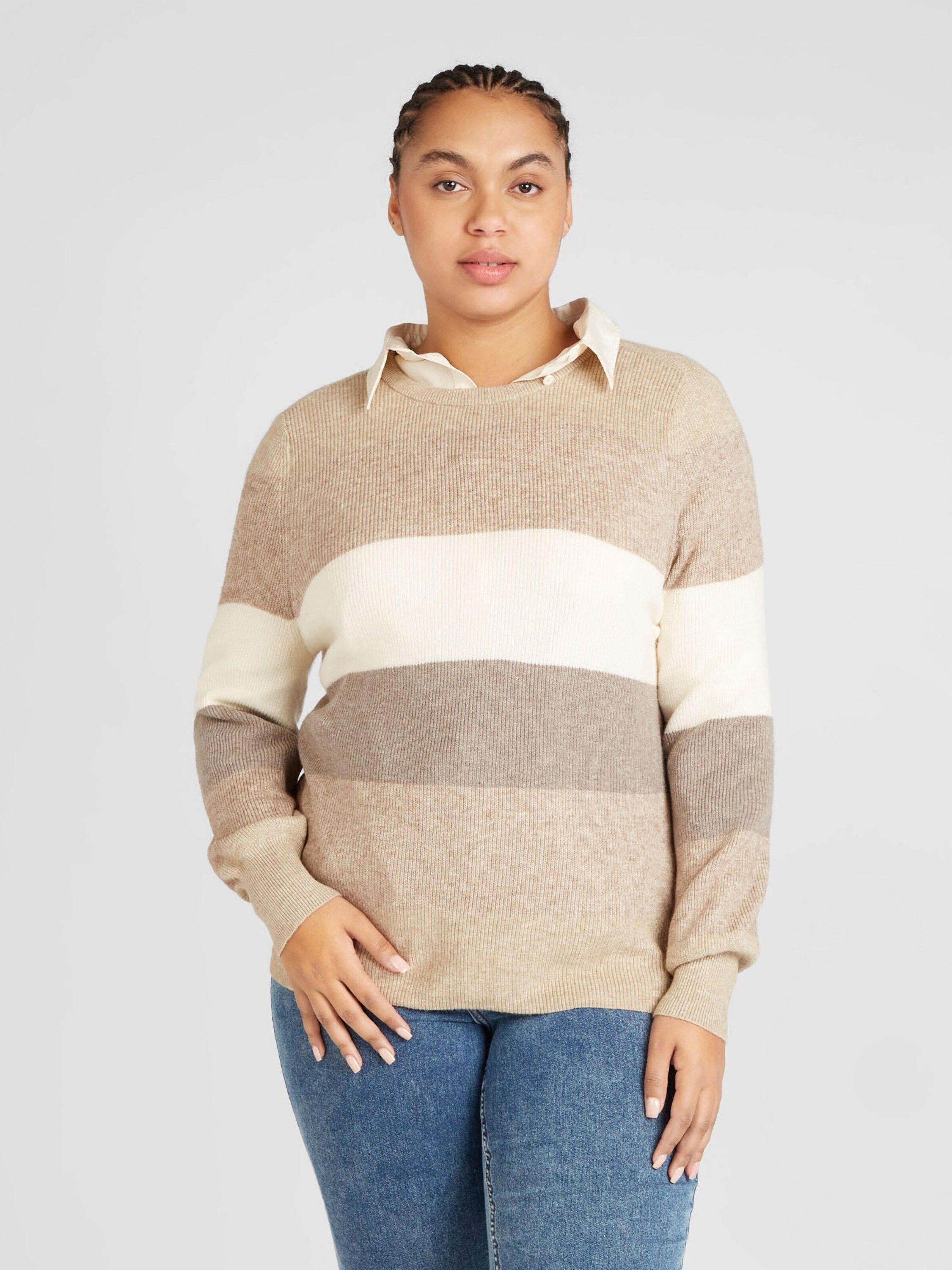 ONLY CARMAKOMA Rundhalspullover CARNew Daria (1-tlg) günstig online kaufen
