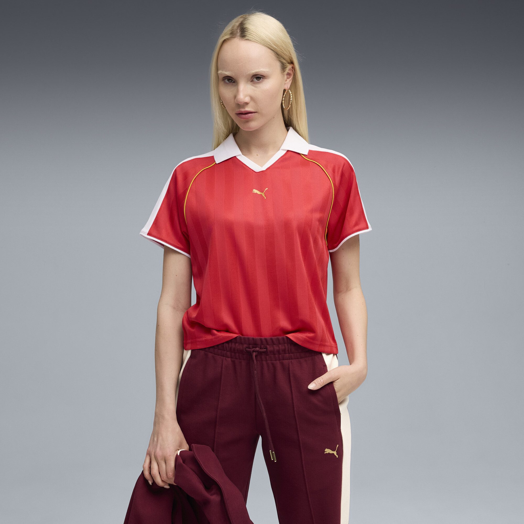 PUMA Trainingsshirt T7 Relaxed Fußballtrikot Damen günstig online kaufen
