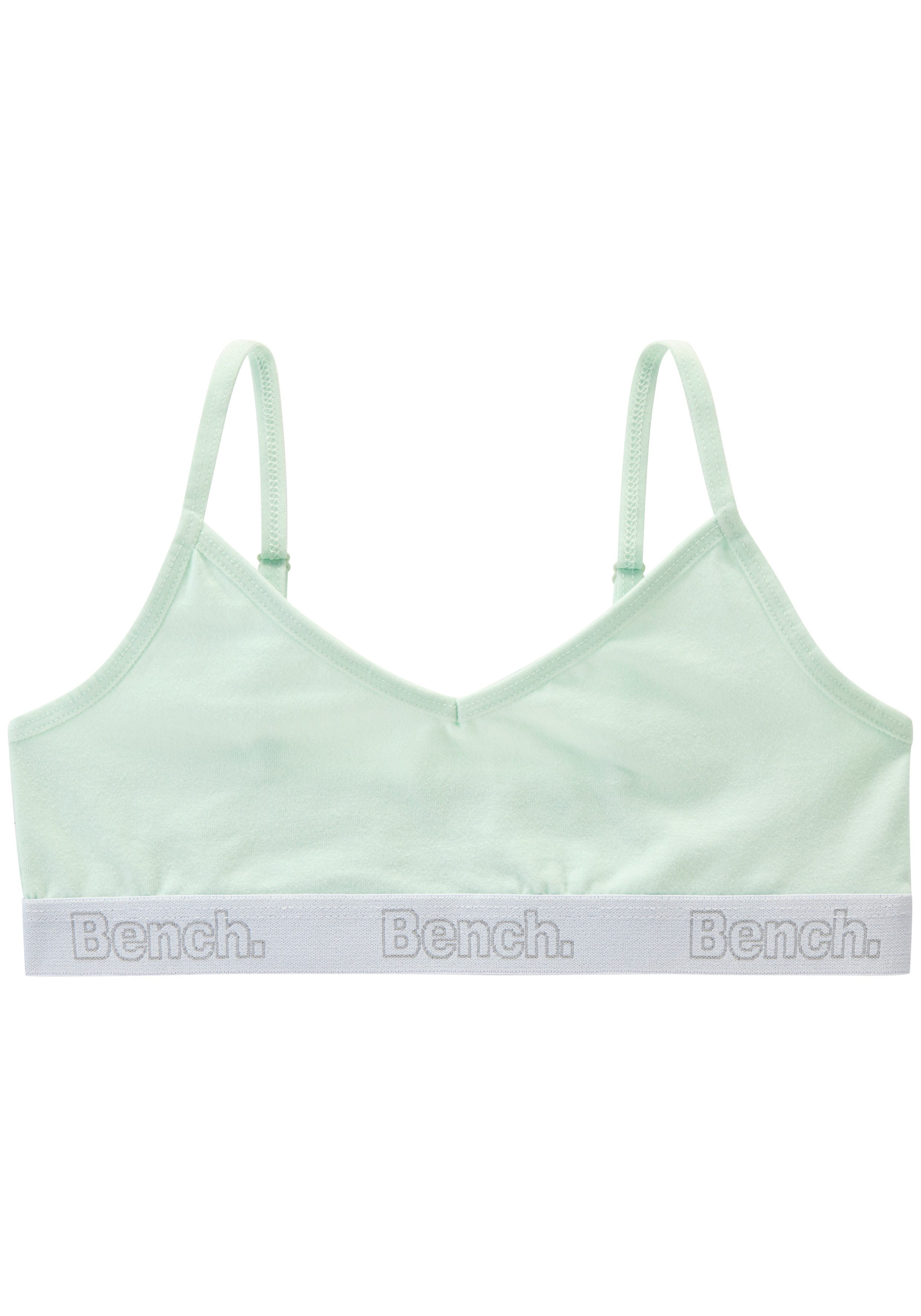 Bench. Bustier (Packung, 2-tlg) mit weichem Logo-Bündchen