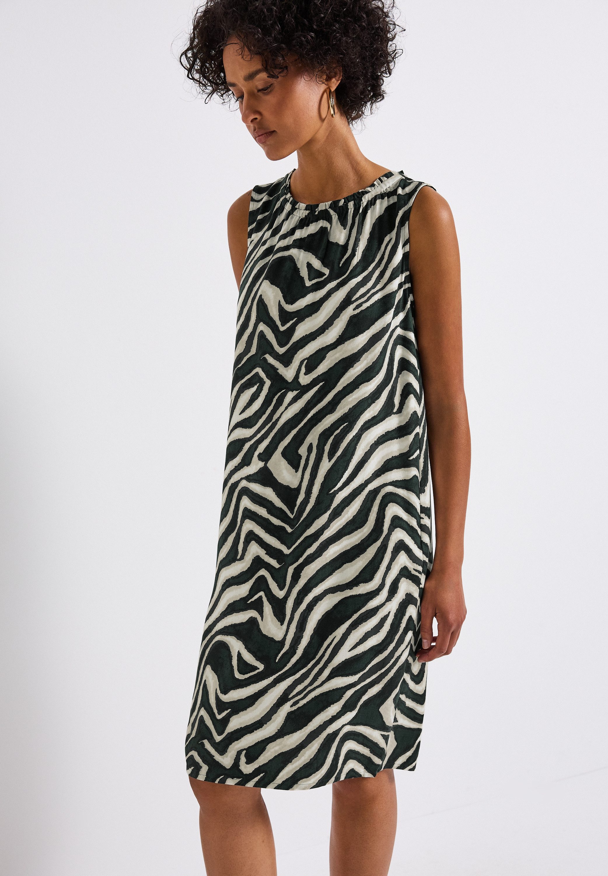 STREET ONE Minikleid mit All-Over Print günstig online kaufen