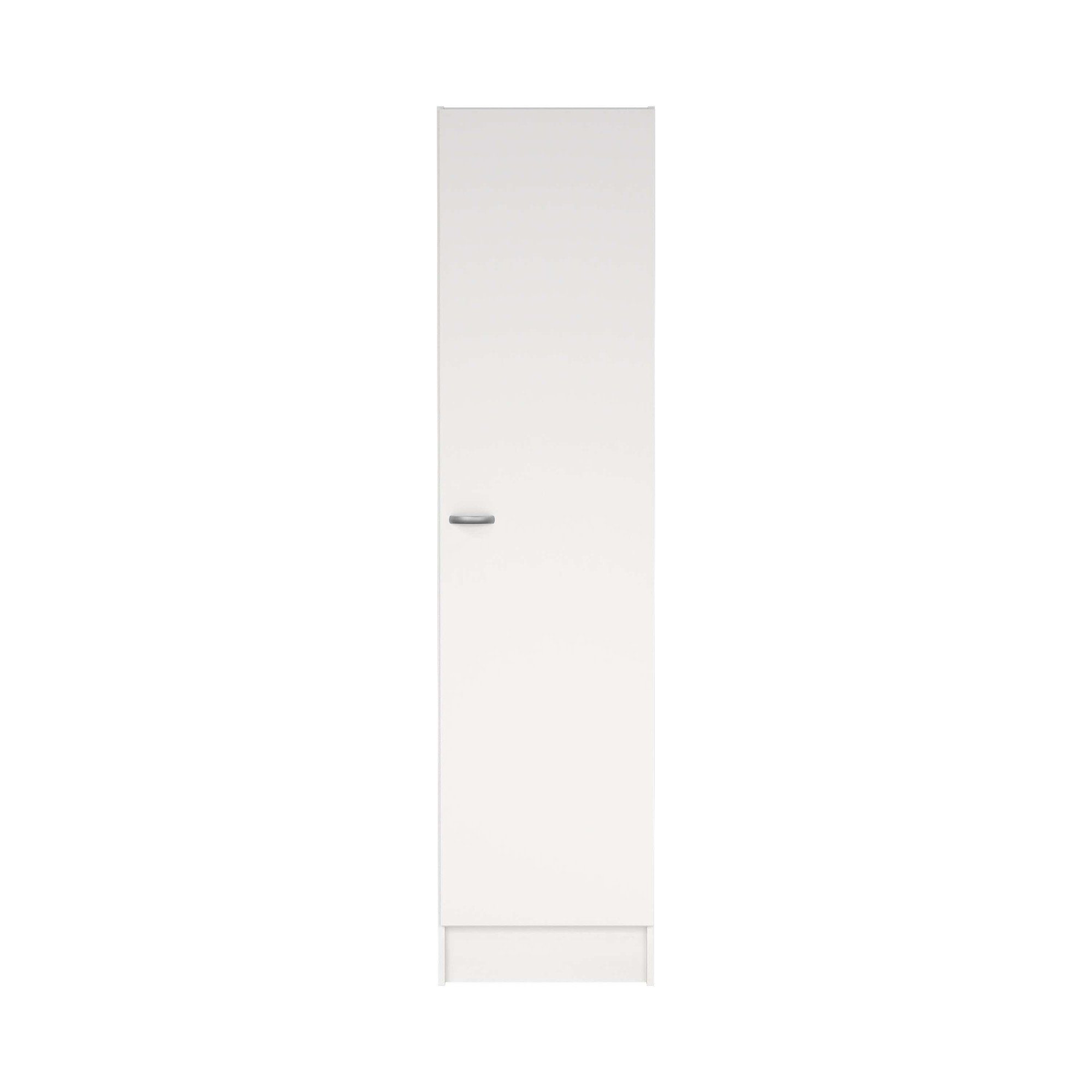 Home affaire Drehtürenschrank Focus, Kleiderschrank, Stauraum 1 Tür, 4 Einlegeböden, schmal, vielseitig einsetzbar, Breite 49 cm