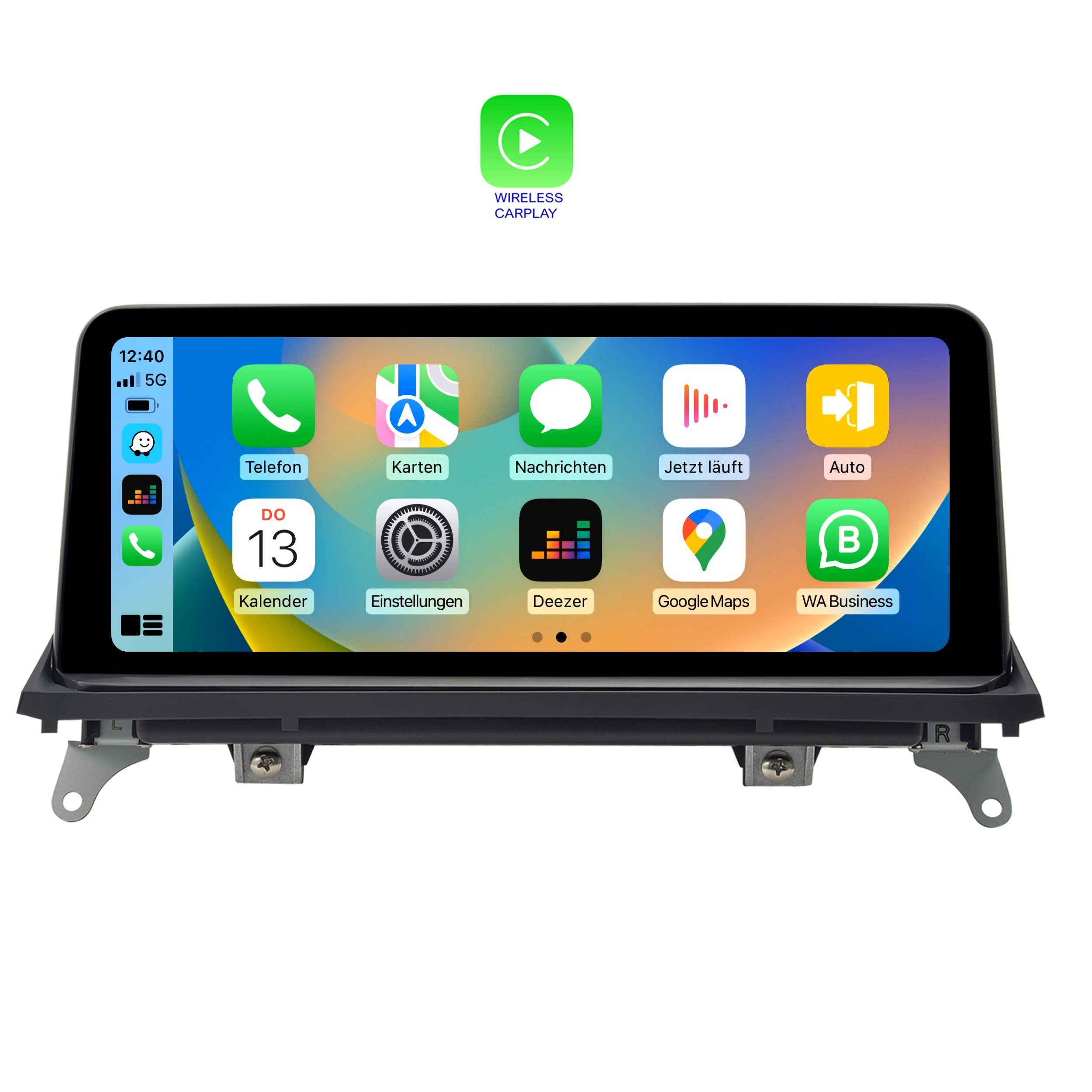 X6 BMW TAFFIO Einbau-Navigationsgerät Touchscreen CCC Für E70 Android 10.2" E71 X5 GPS CarPlay