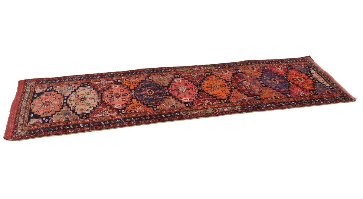 Orientteppich Shahsavan 109x391 Handgeknüpfter Orientteppich / Nain 12 Höhe: mm Trading, Perserteppich, rechteckig