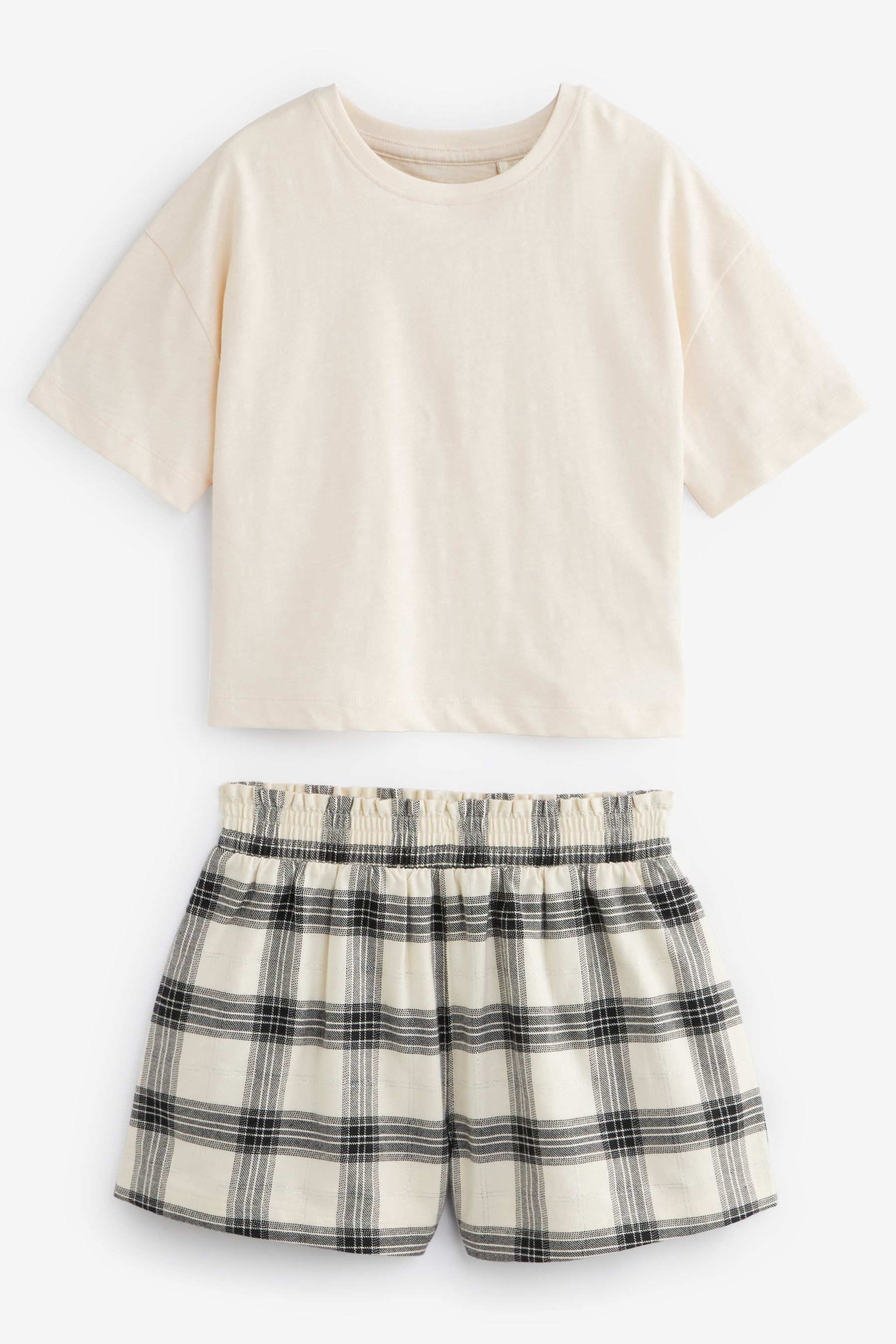 Next Pyjama Karierte Pyjamas aus Webstoff im 2er-Pack (4 tlg)