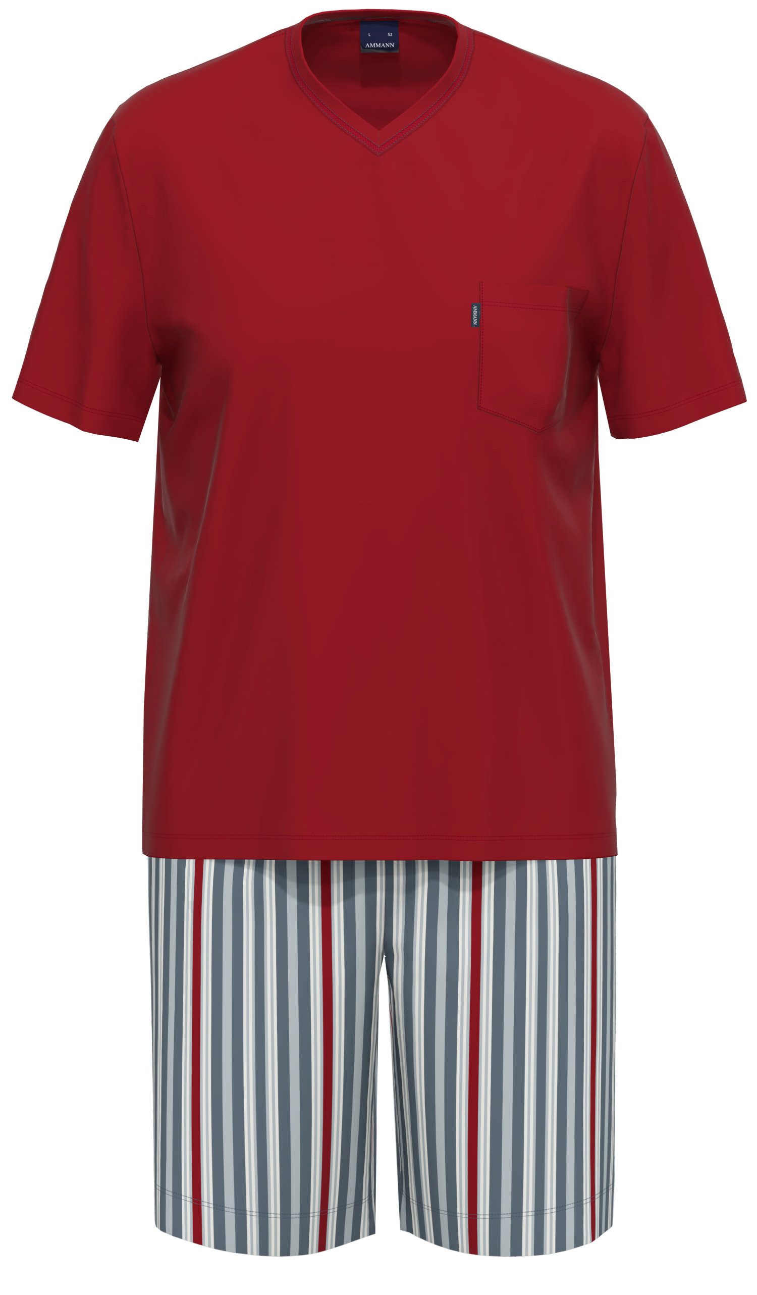 Ammann Shorty Herren Schlafanzug kurz (2 günstig online kaufen