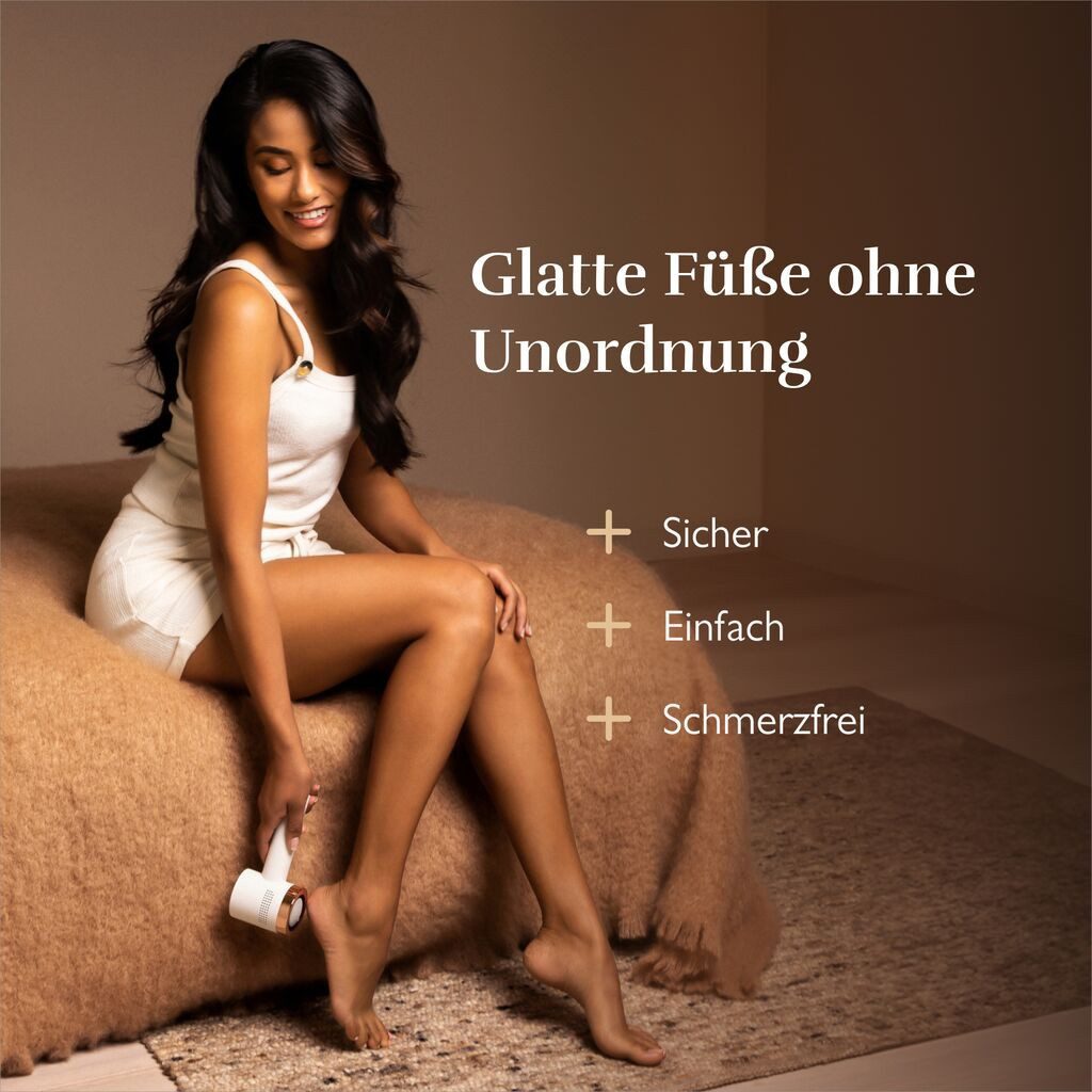Silk'n Elektrischer Hornhautentferner VacuPedi, Weiche und glatte Füße in wenigen Sekunden – Bild 4 von 5