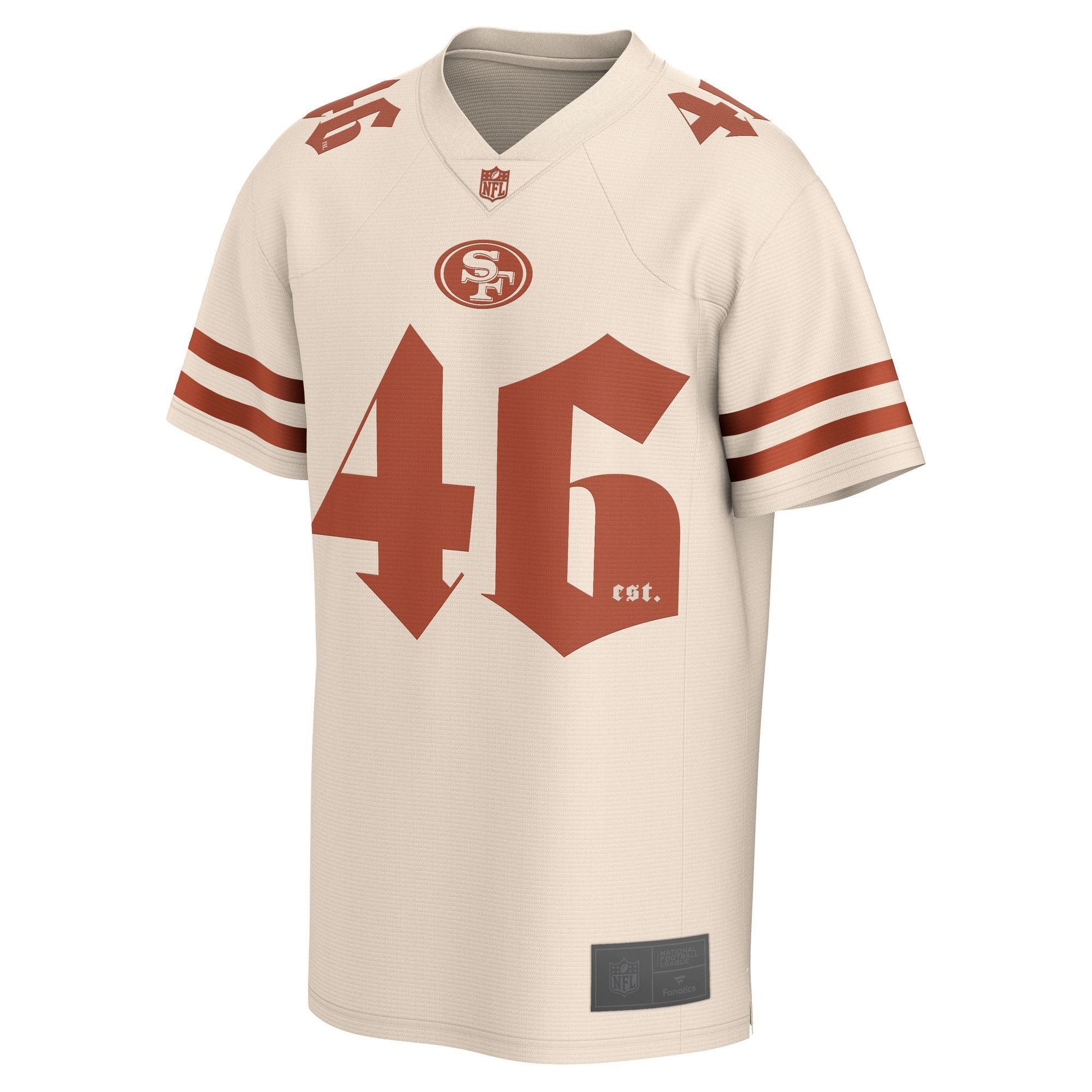 Fanatics Footballtrikot San Francisco 49ers GOTHIC NFL Supporters Jersey günstig online kaufen