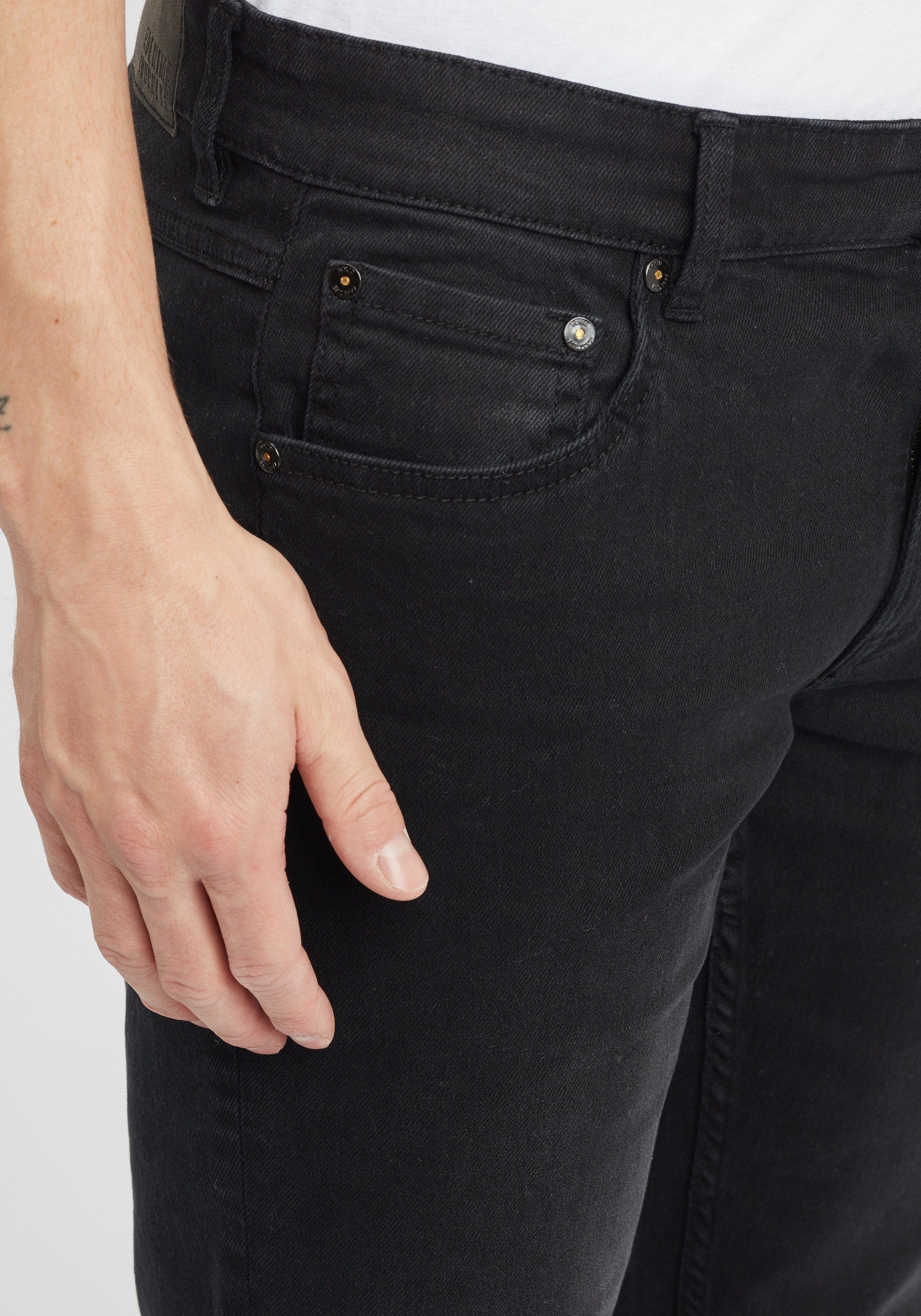 (700035) Denim !Solid Black SDPilto 5-Pocket-Jeans