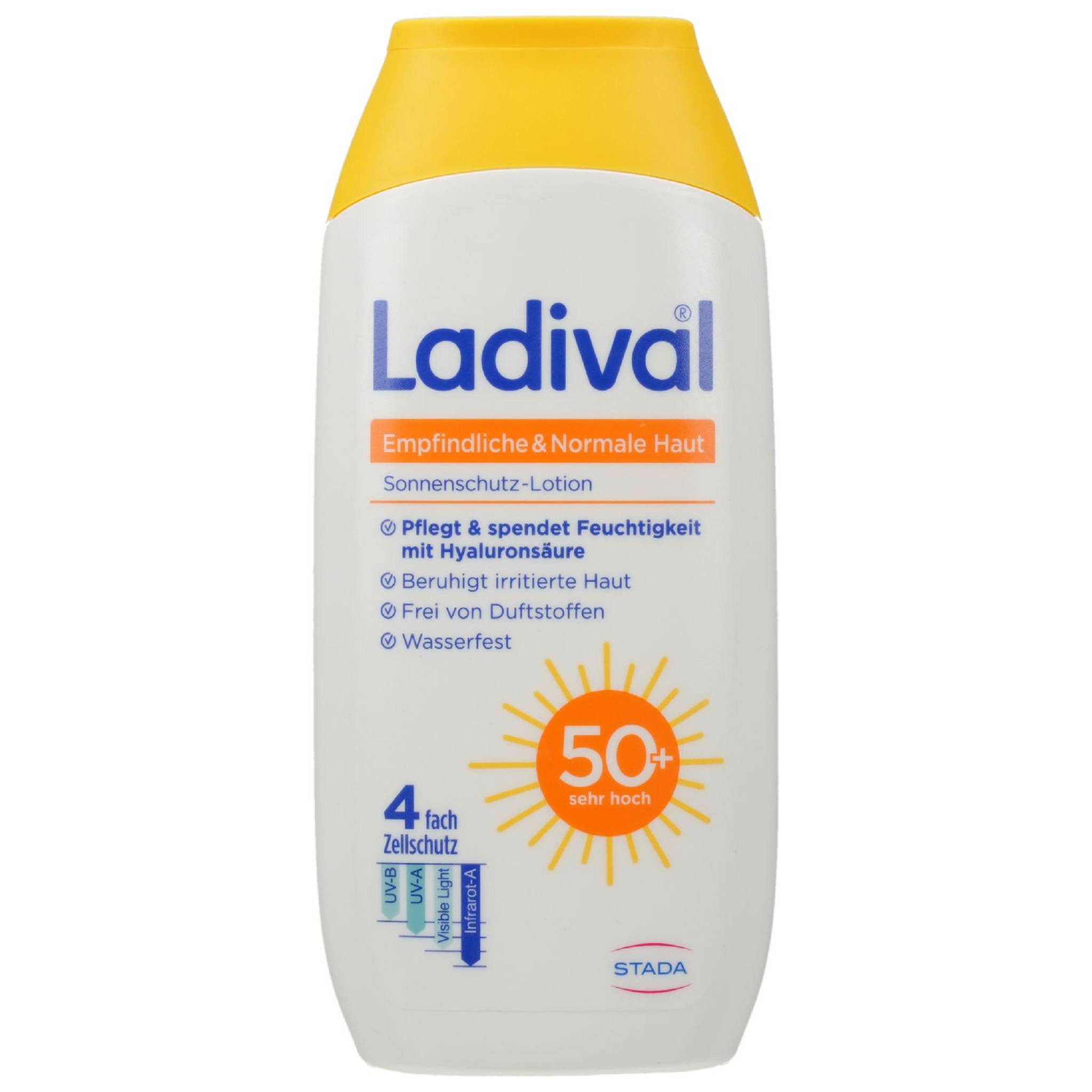 Ladival Sonnenschutzlotion LADIVAL empfindliche & normale Haut Lotion LSF 50+ 200ml