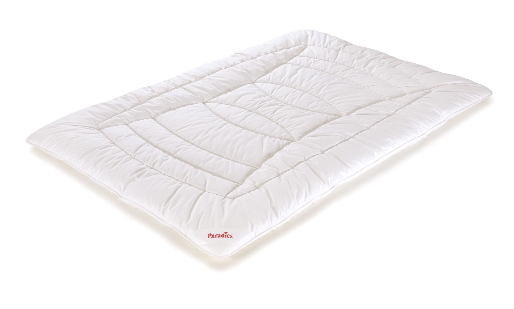 Paradies Microfaserbettdecke Paradies Winterbett NIMA BL 135x200 cm weiß Bettdecke