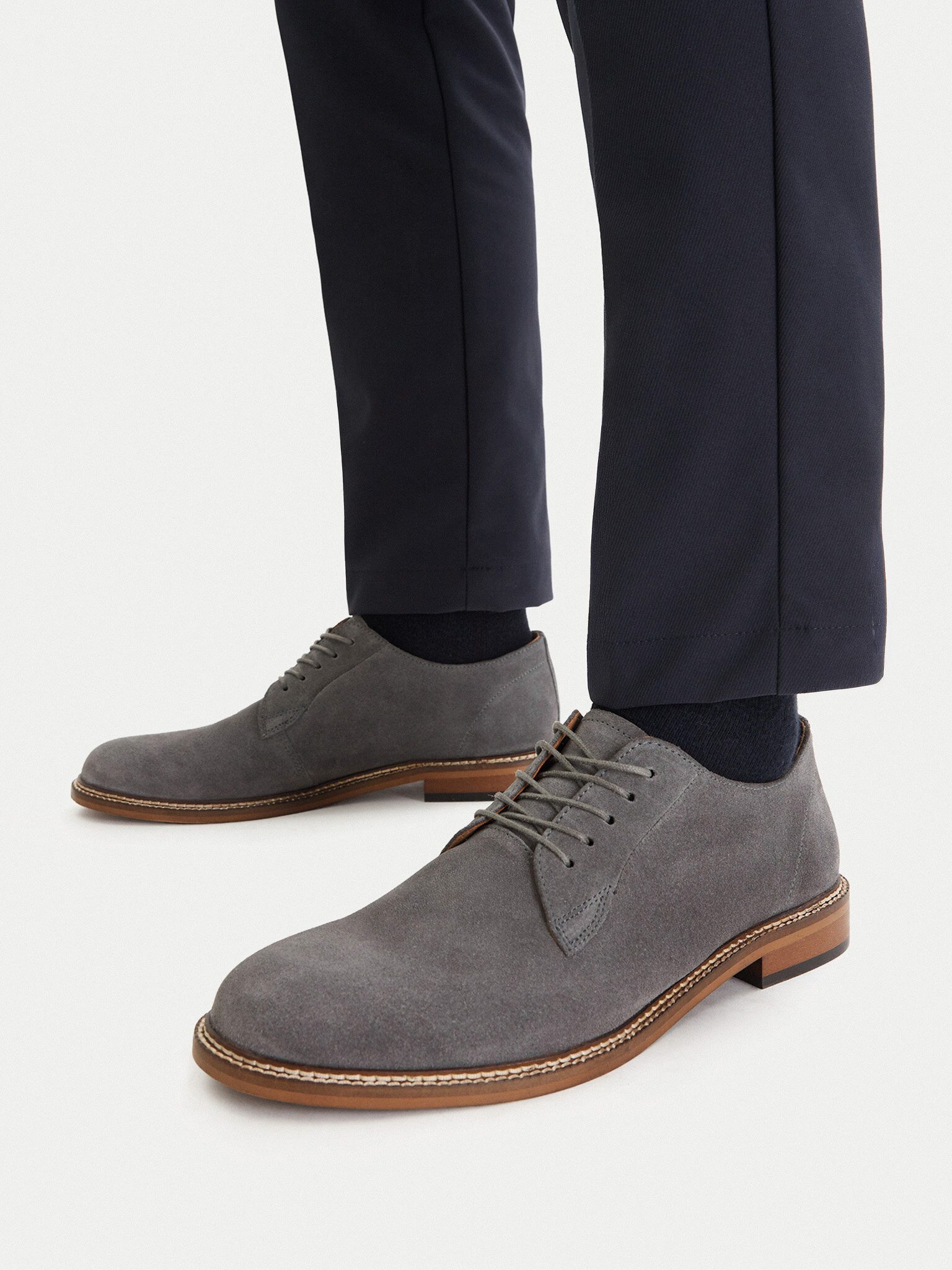 GINO ROSSI Gino Rossi Herrenschuhe Grau Gino Rossi-CEO-CALIBER-01 MI08 Grau Sneaker